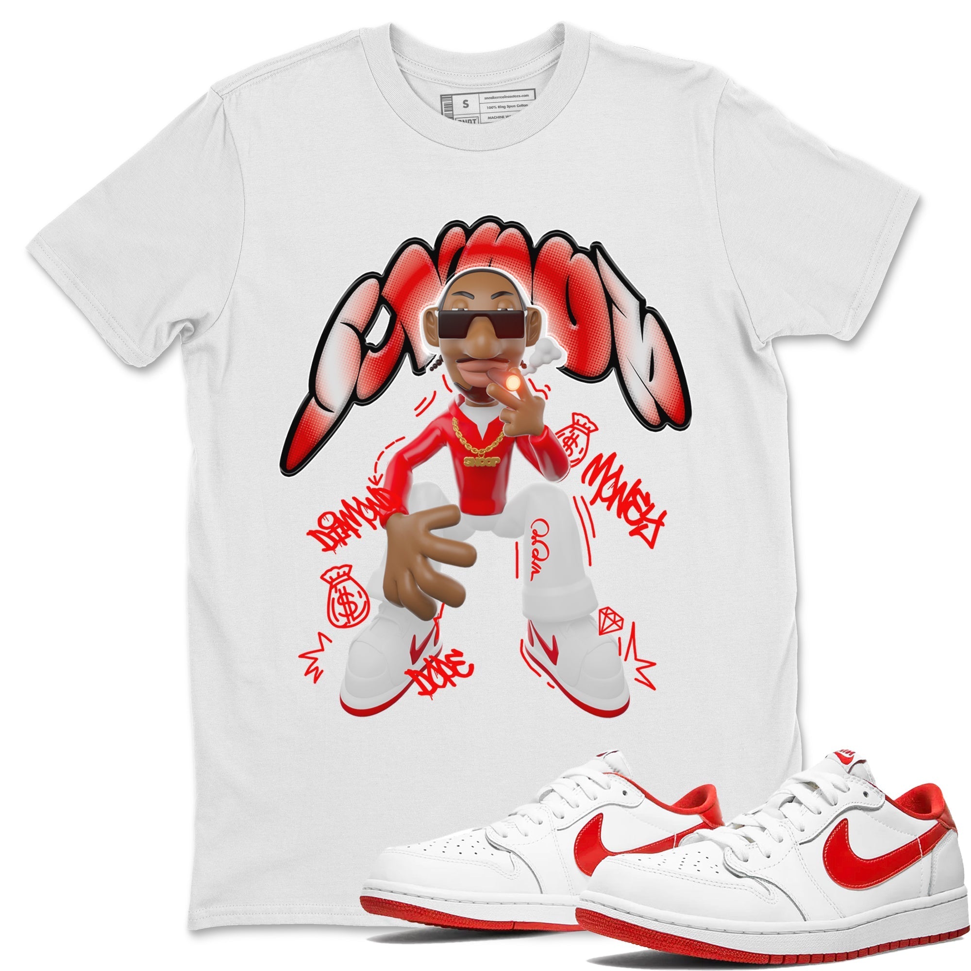 Snoop snkmatch Tee - Air Jordan 1 University Red