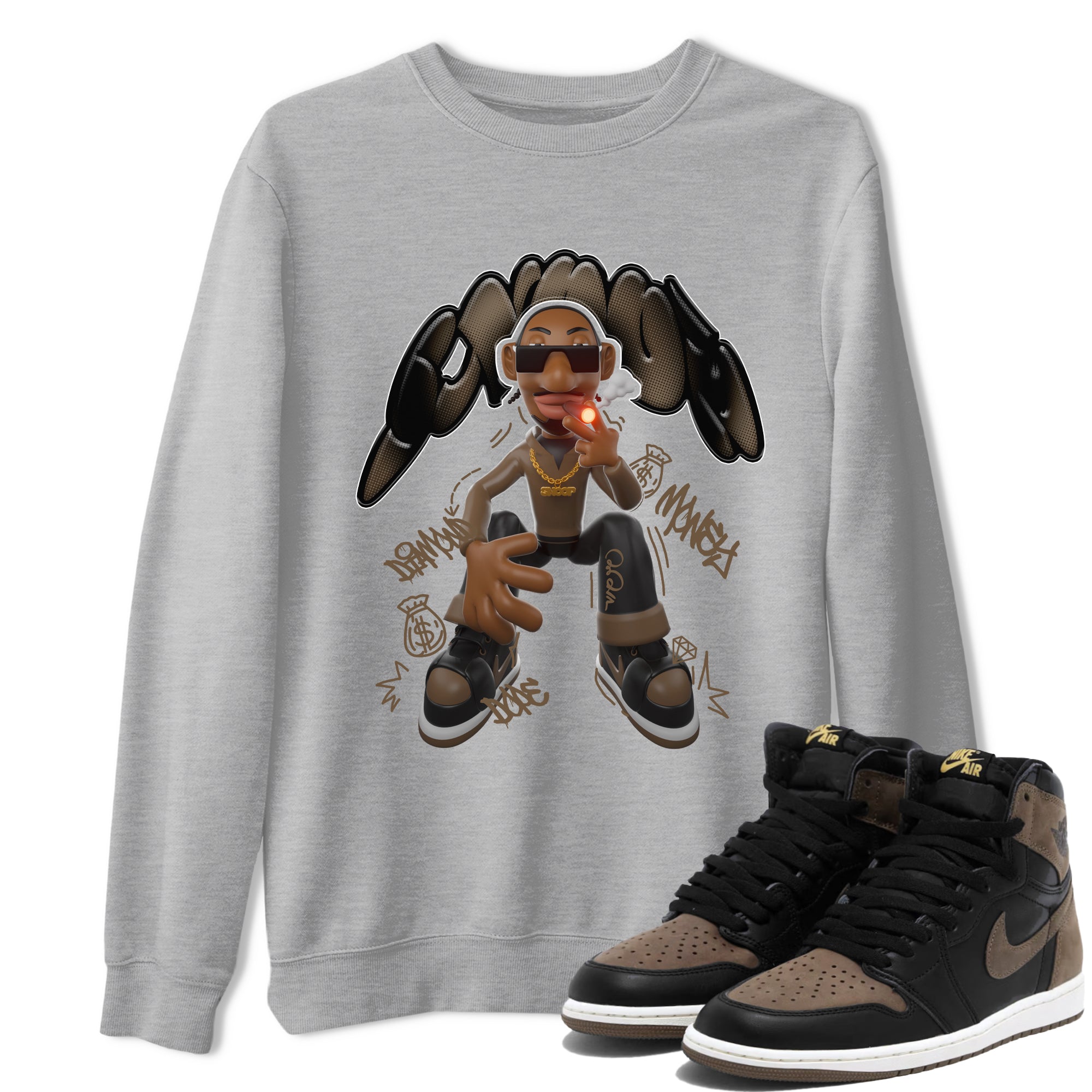 Snoop snkmatch Tee - Air Jordan 1 Palomino