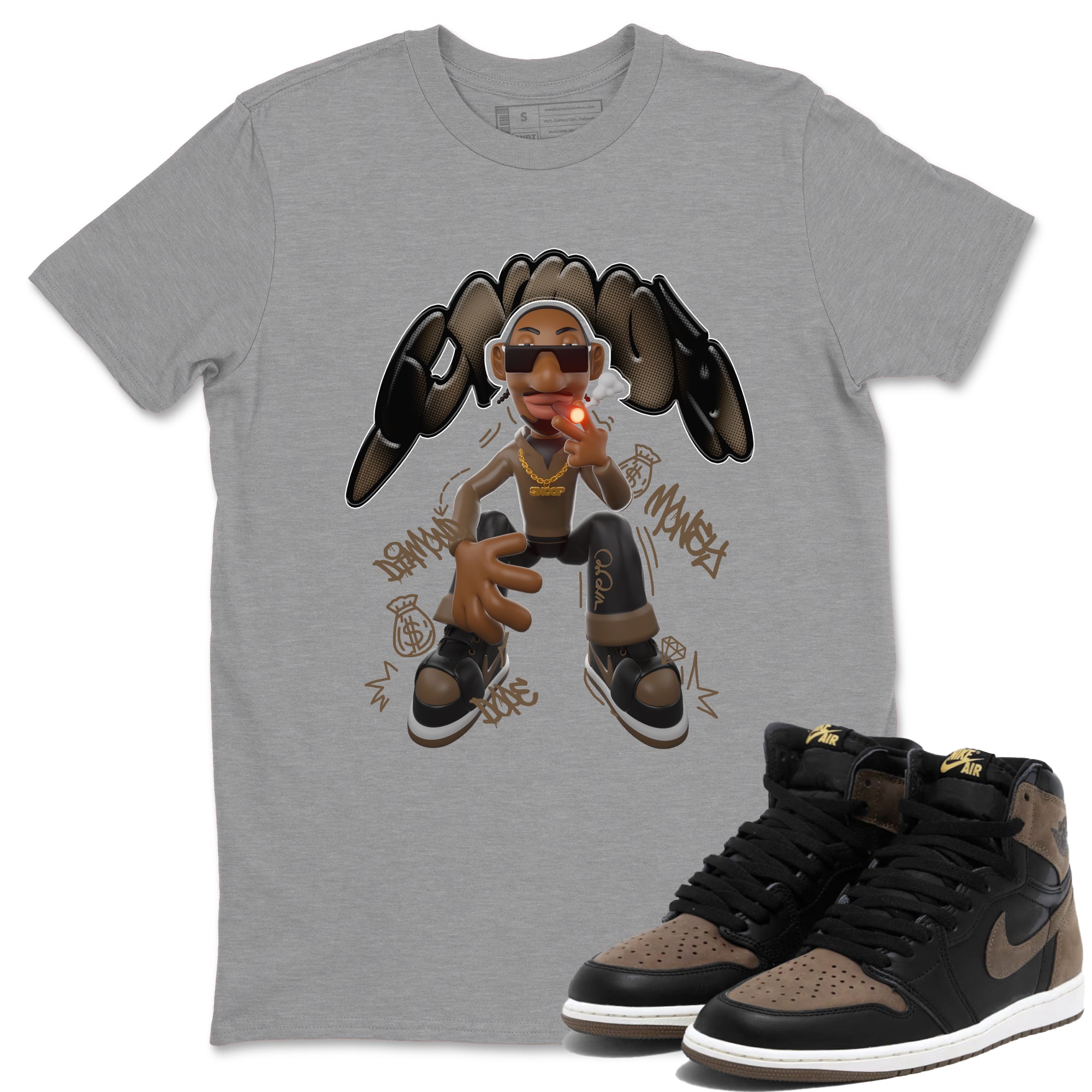 Snoop snkmatch Tee - Air Jordan 1 Palomino