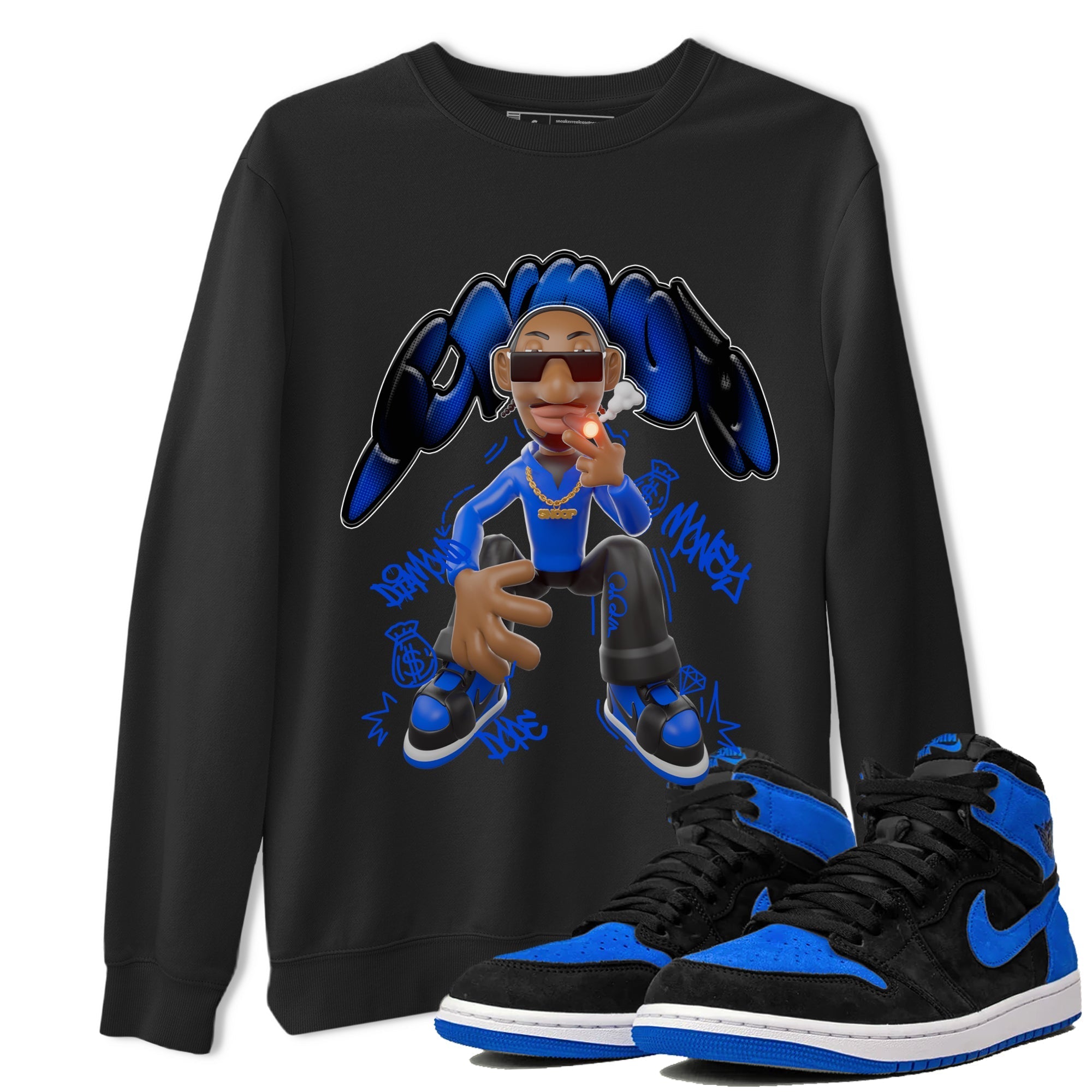 Snoop snkmatch Tee - Air Jordan 1 Royal Reimagined