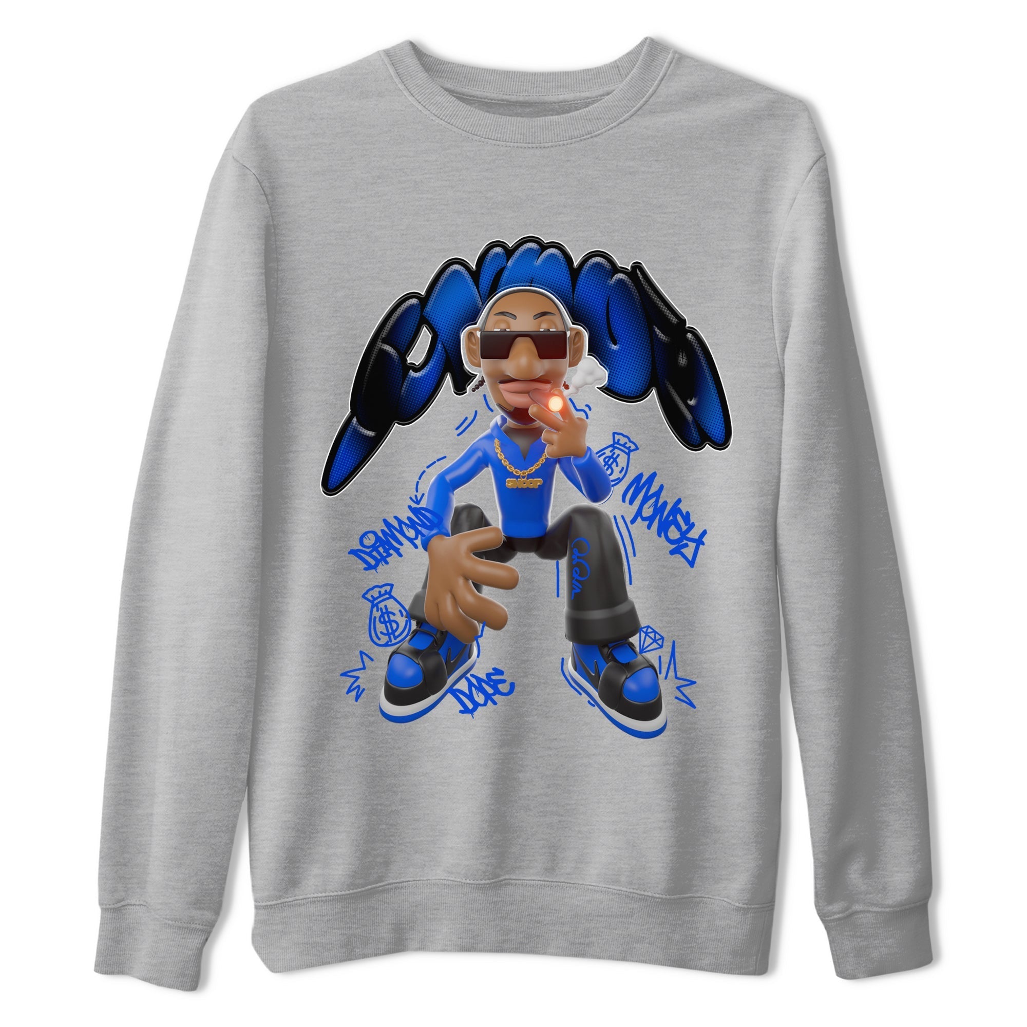 Snoop snkmatch Tee - Air Jordan 1 Royal Reimagined