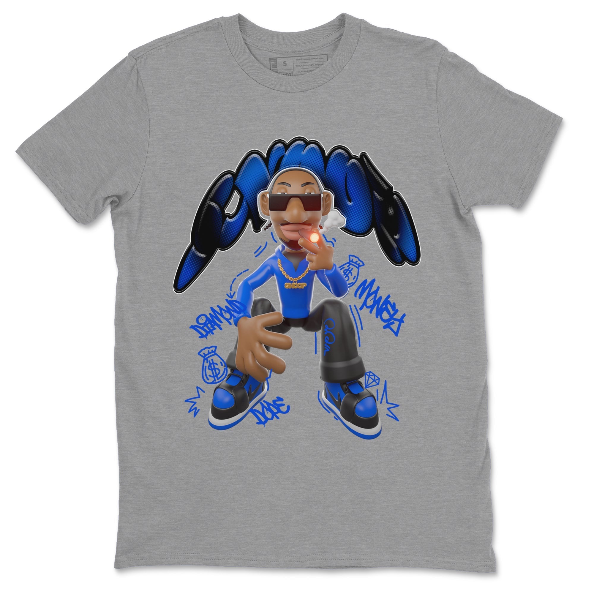 Snoop snkmatch Tee - Air Jordan 1 Royal Reimagined