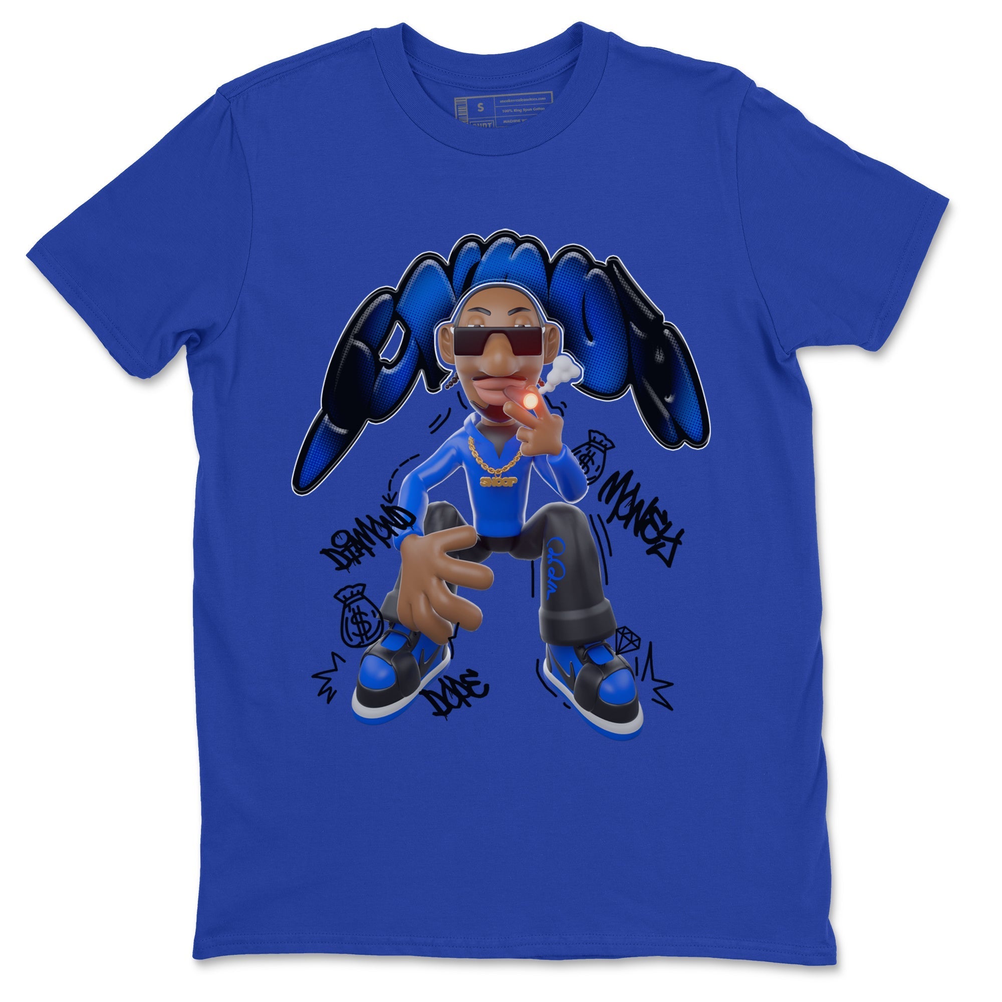 Snoop snkmatch Tee - Air Jordan 1 Royal Reimagined