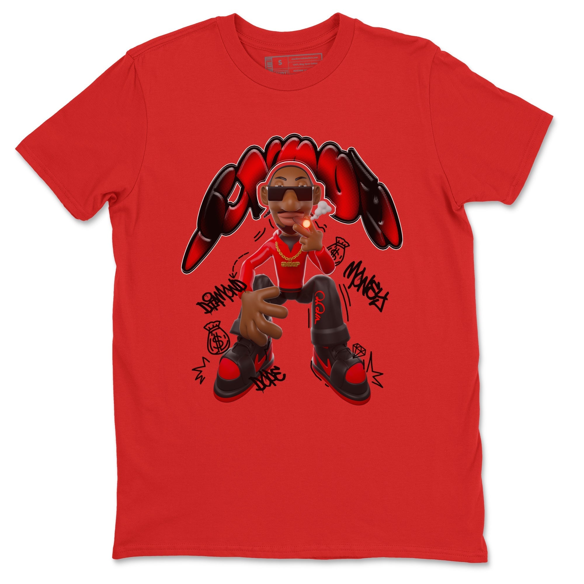 Snoop snkmatch Tee - Air Jordan 1 Satin Bred