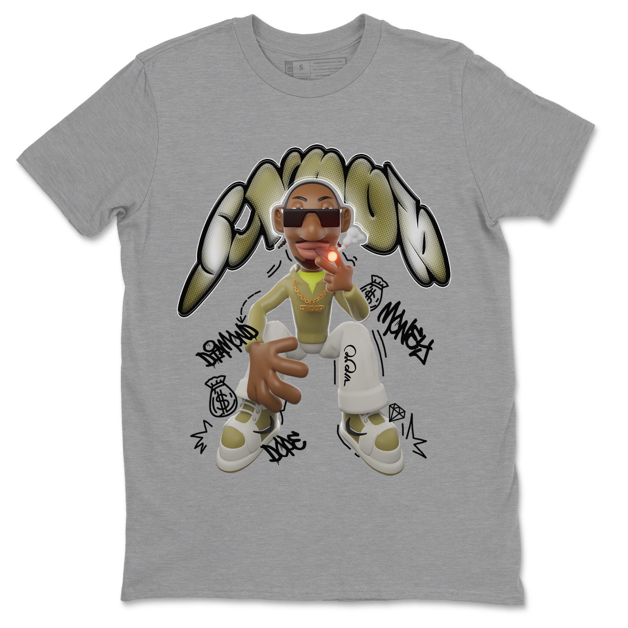 Snoop snkmatch Tee - Air Jordan 1 Travis Scott Golf