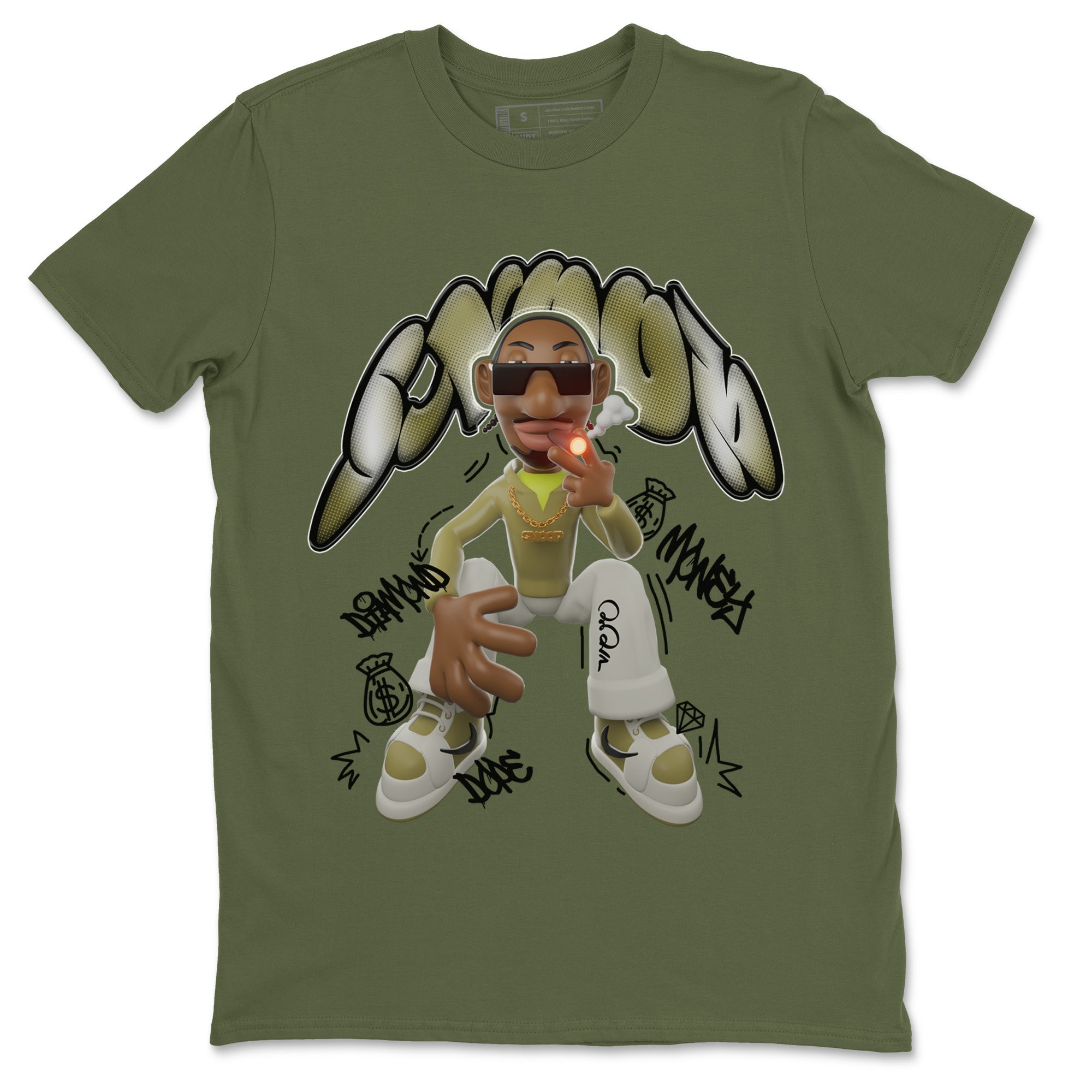 Snoop snkmatch Tee - Air Jordan 1 Travis Scott Golf