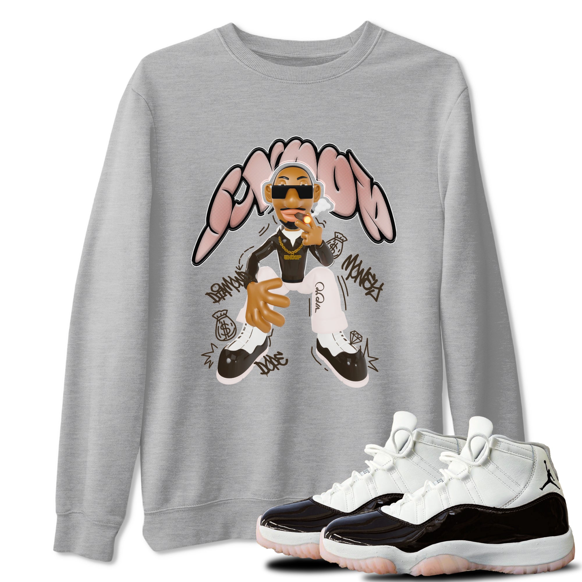 Snoop snkmatch Tee - Air Jordan 11 Neapolitan