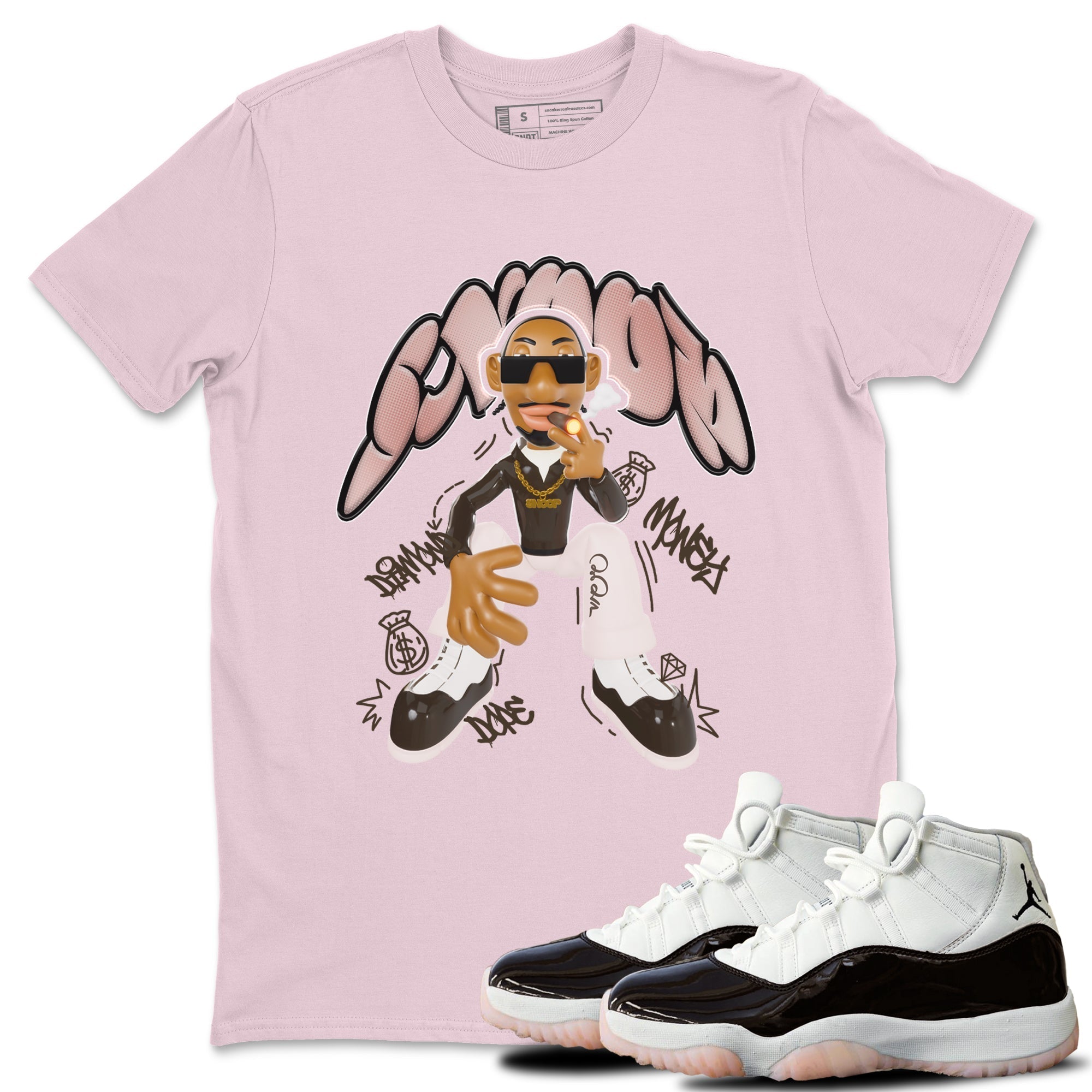 Snoop snkmatch Tee - Air Jordan 11 Neapolitan