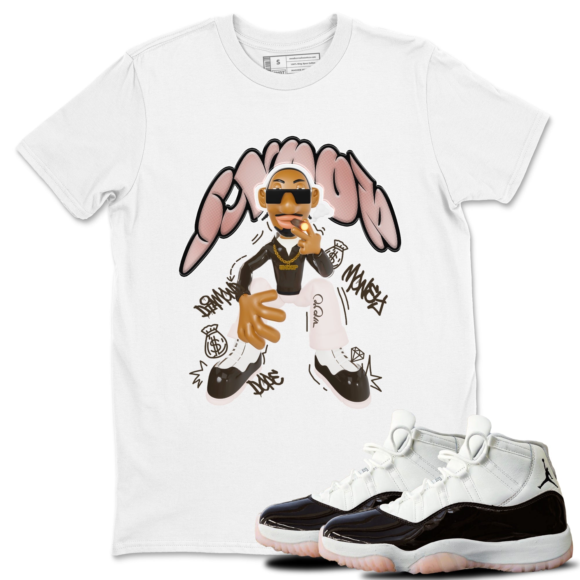 Snoop snkmatch Tee - Air Jordan 11 Neapolitan