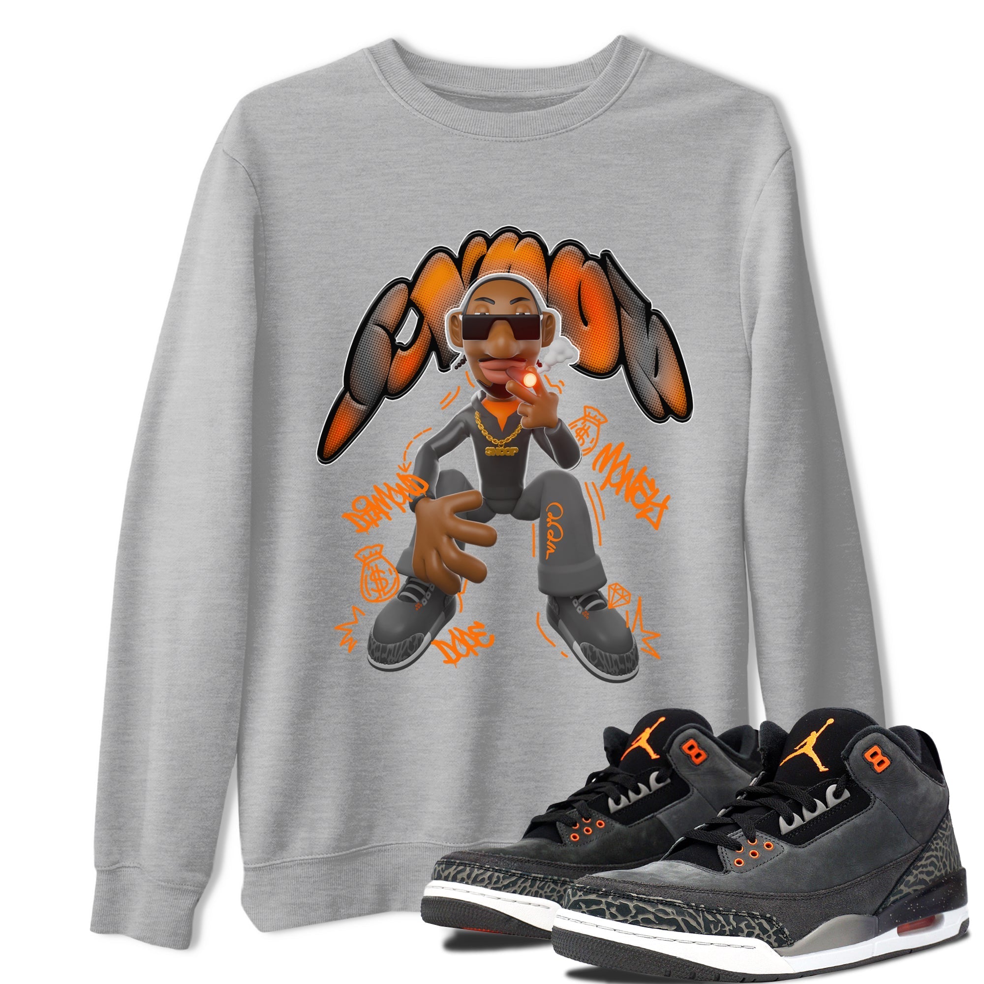 Snoop snkmatch Tee - Air Jordan 3 Fear