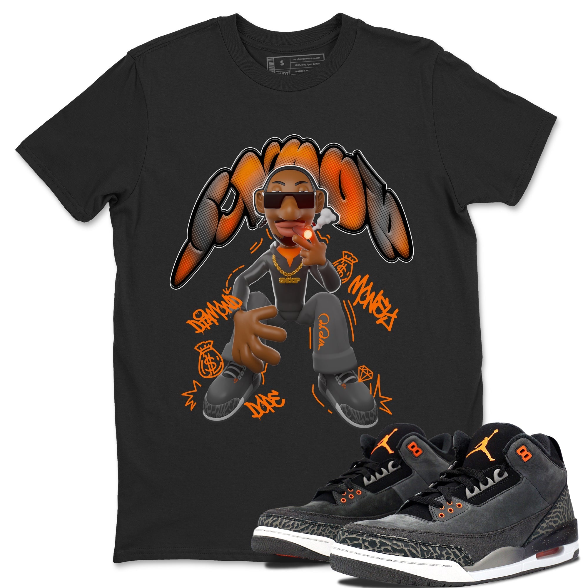 Snoop snkmatch Tee - Air Jordan 3 Fear
