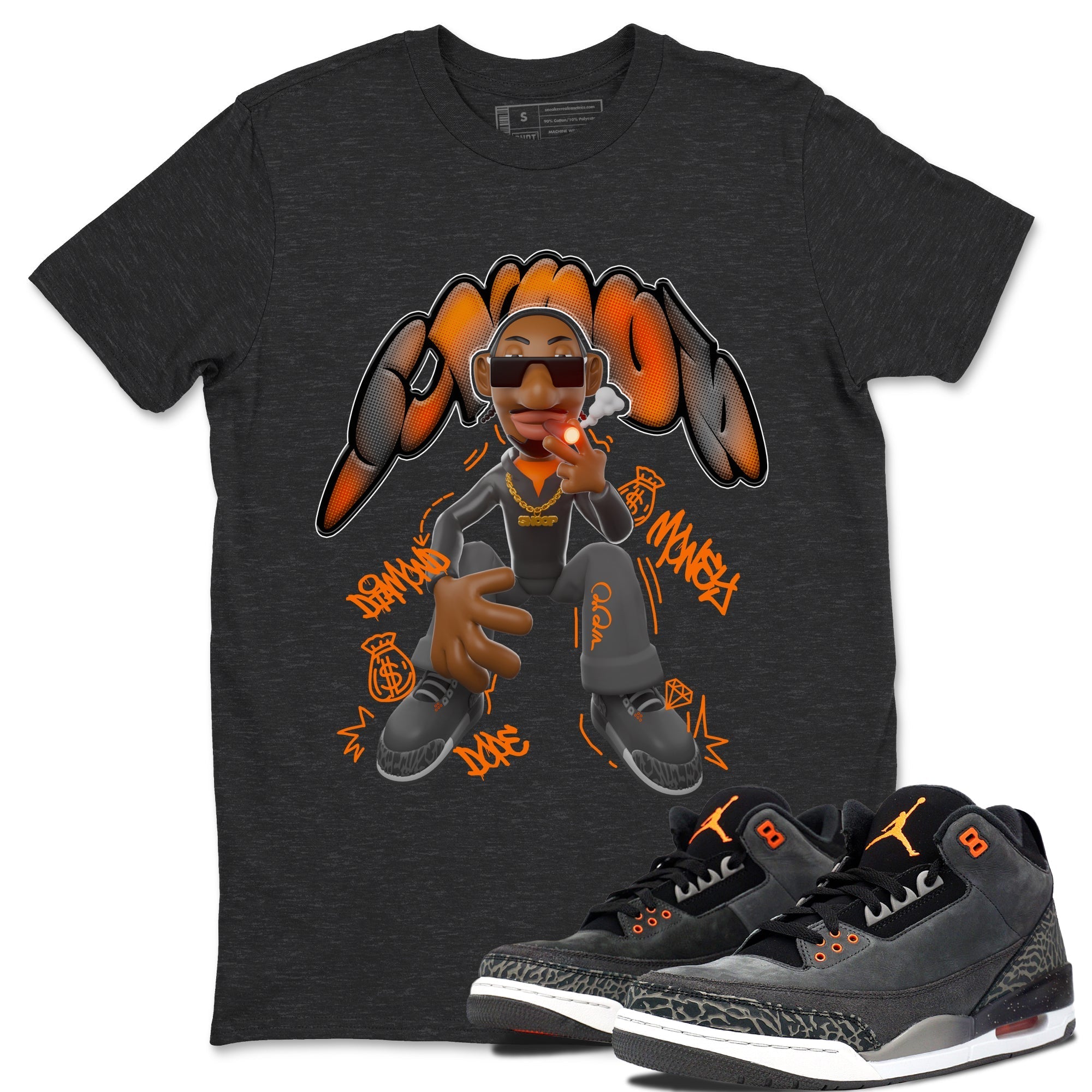 Snoop snkmatch Tee - Air Jordan 3 Fear