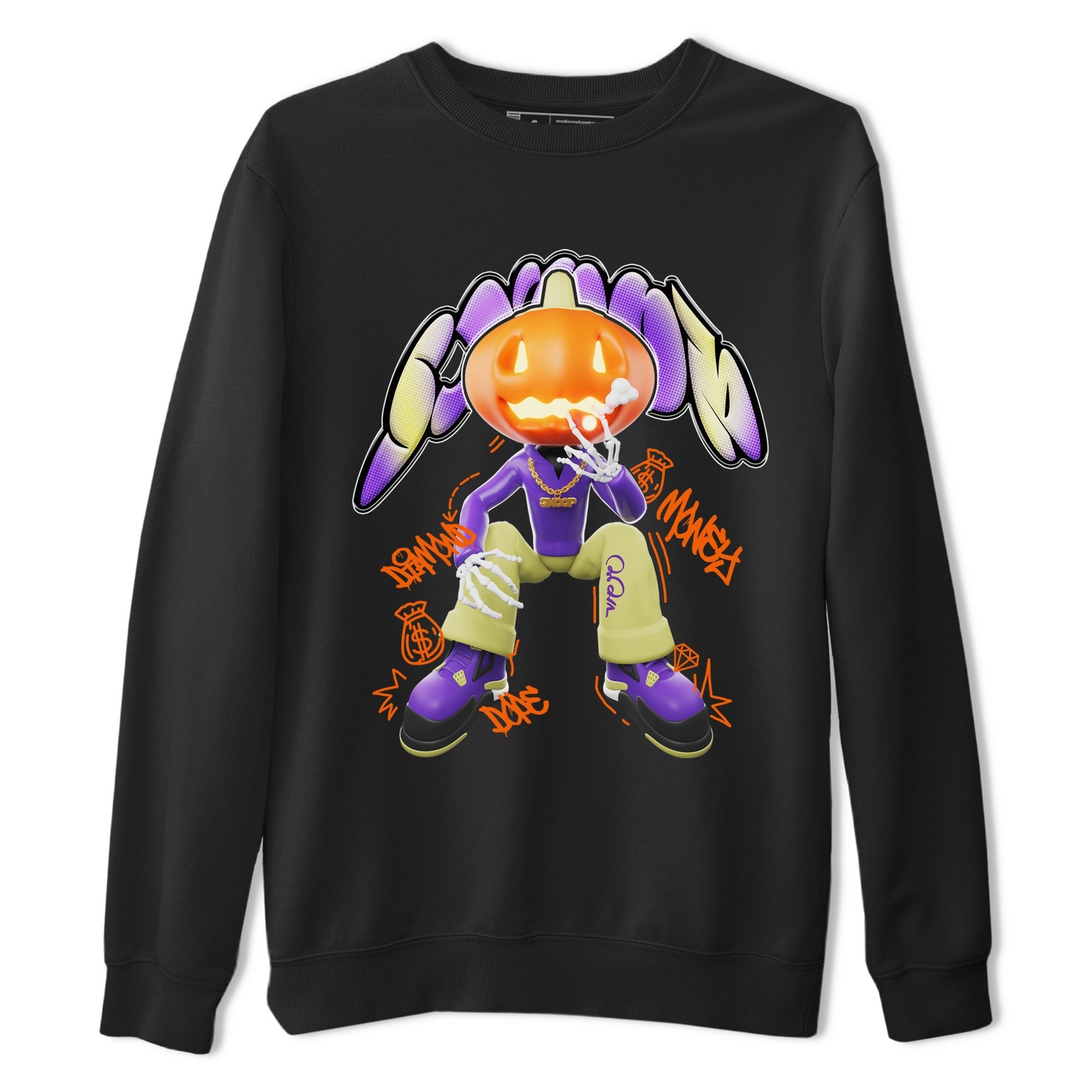 Snoop snkmatch Tee - Air Jordan 4 Canyon Purple