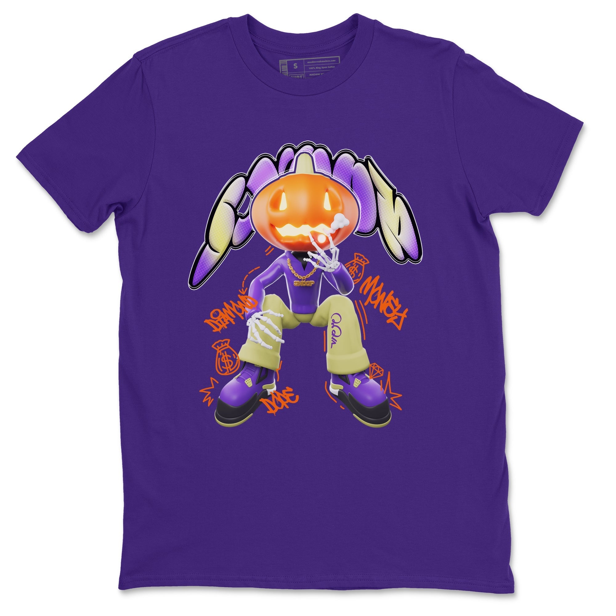 Snoop snkmatch Tee - Air Jordan 4 Canyon Purple