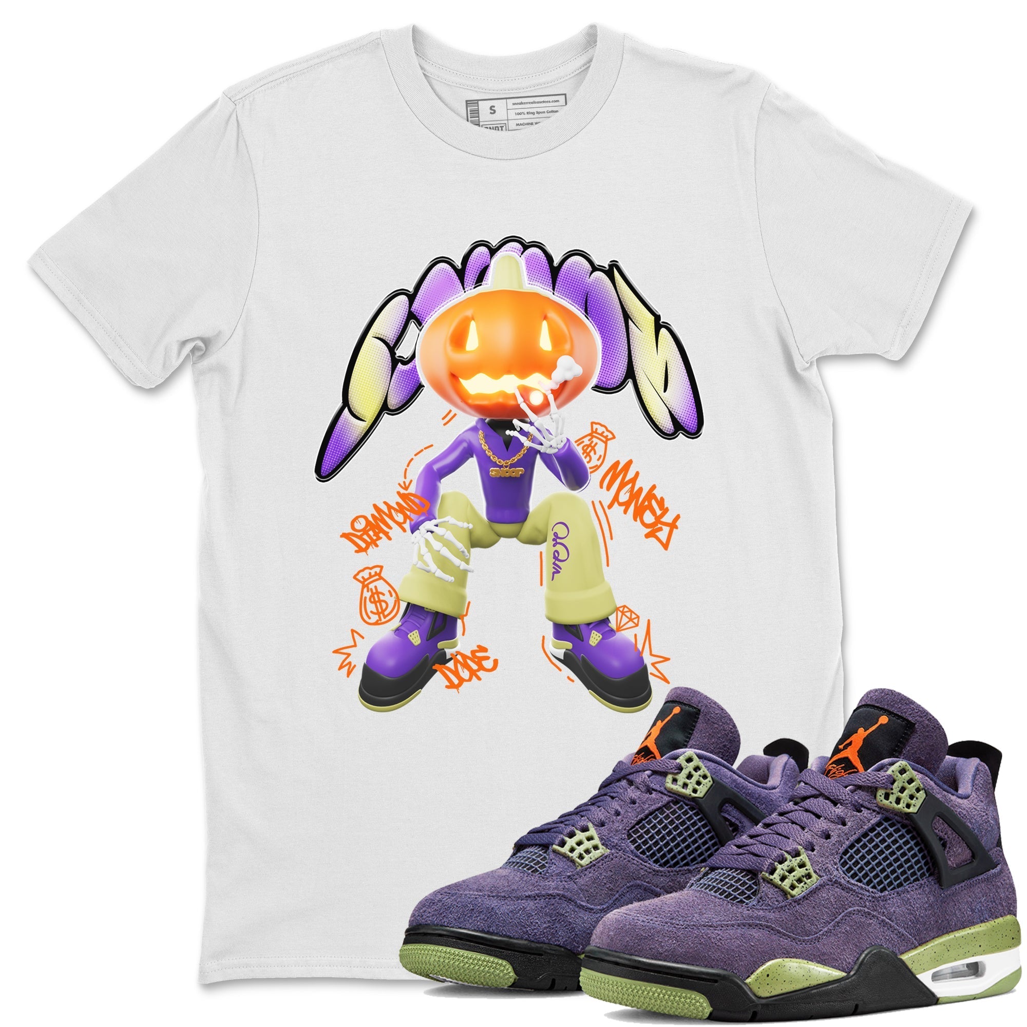 Snoop snkmatch Tee - Air Jordan 4 Canyon Purple