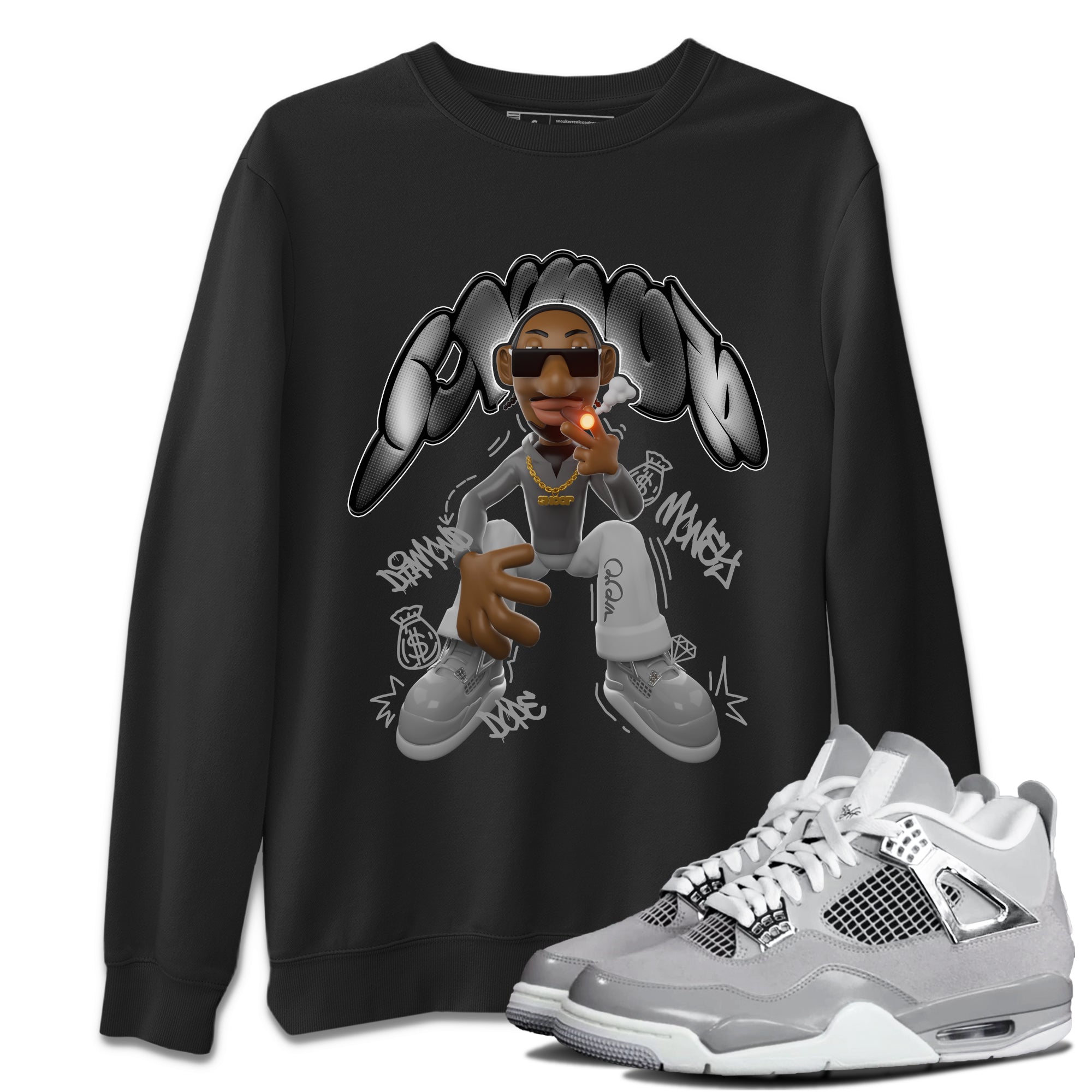 Snoop snkmatch Tee - Air Jordan 4 Frozen Moments