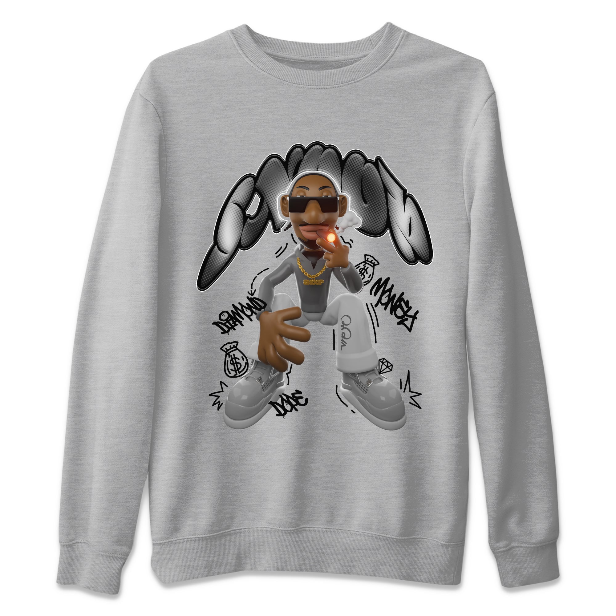 Snoop snkmatch Tee - Air Jordan 4 Frozen Moments