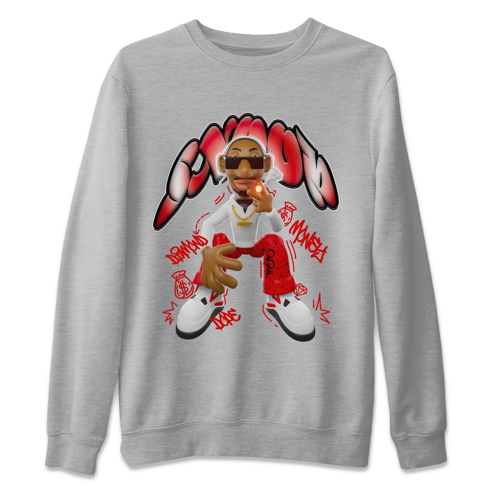 Snoop snkmatch Tee - Air Jordan 4 Red Cement