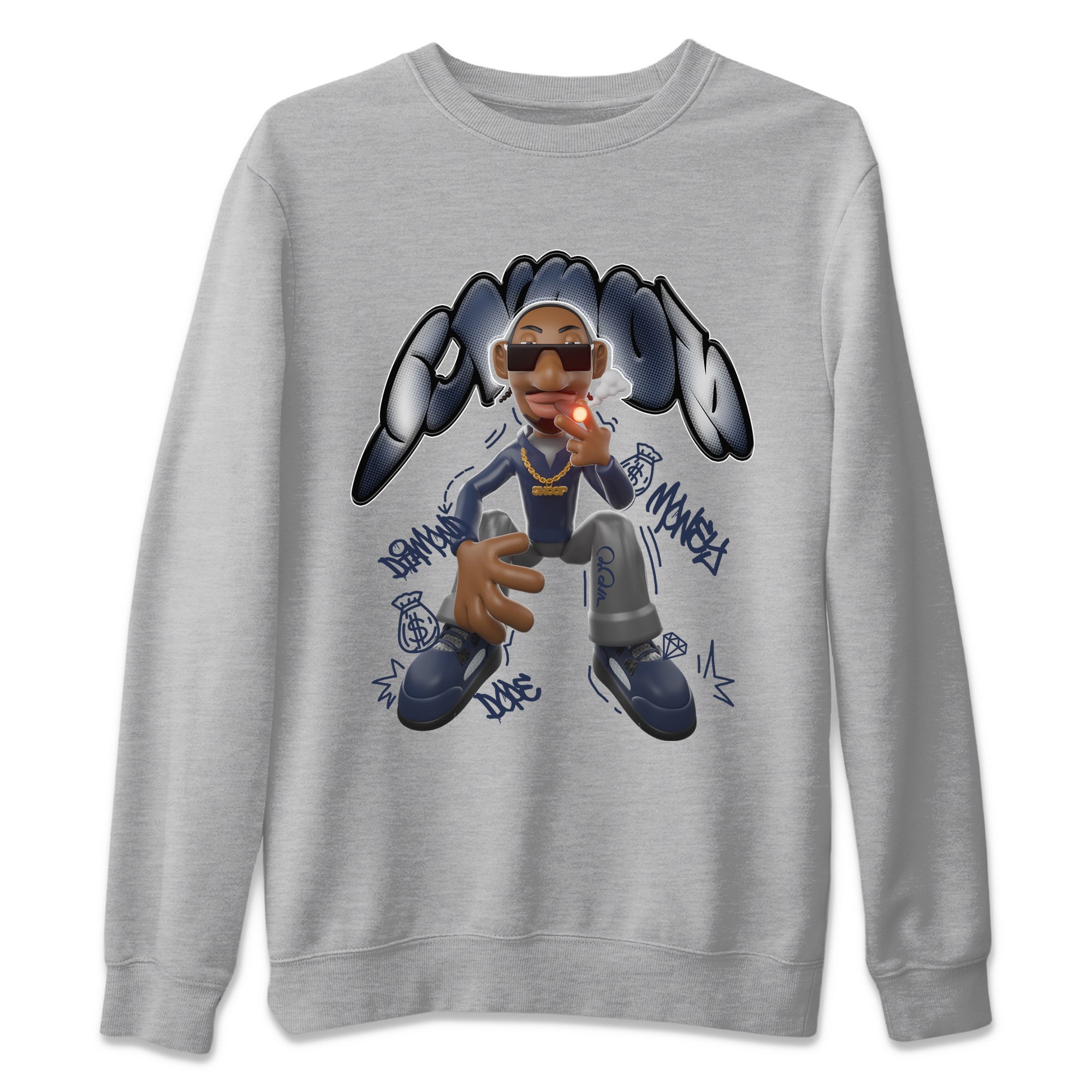 Snoop snkmatch Tee - Air Jordan 5 Georgetown