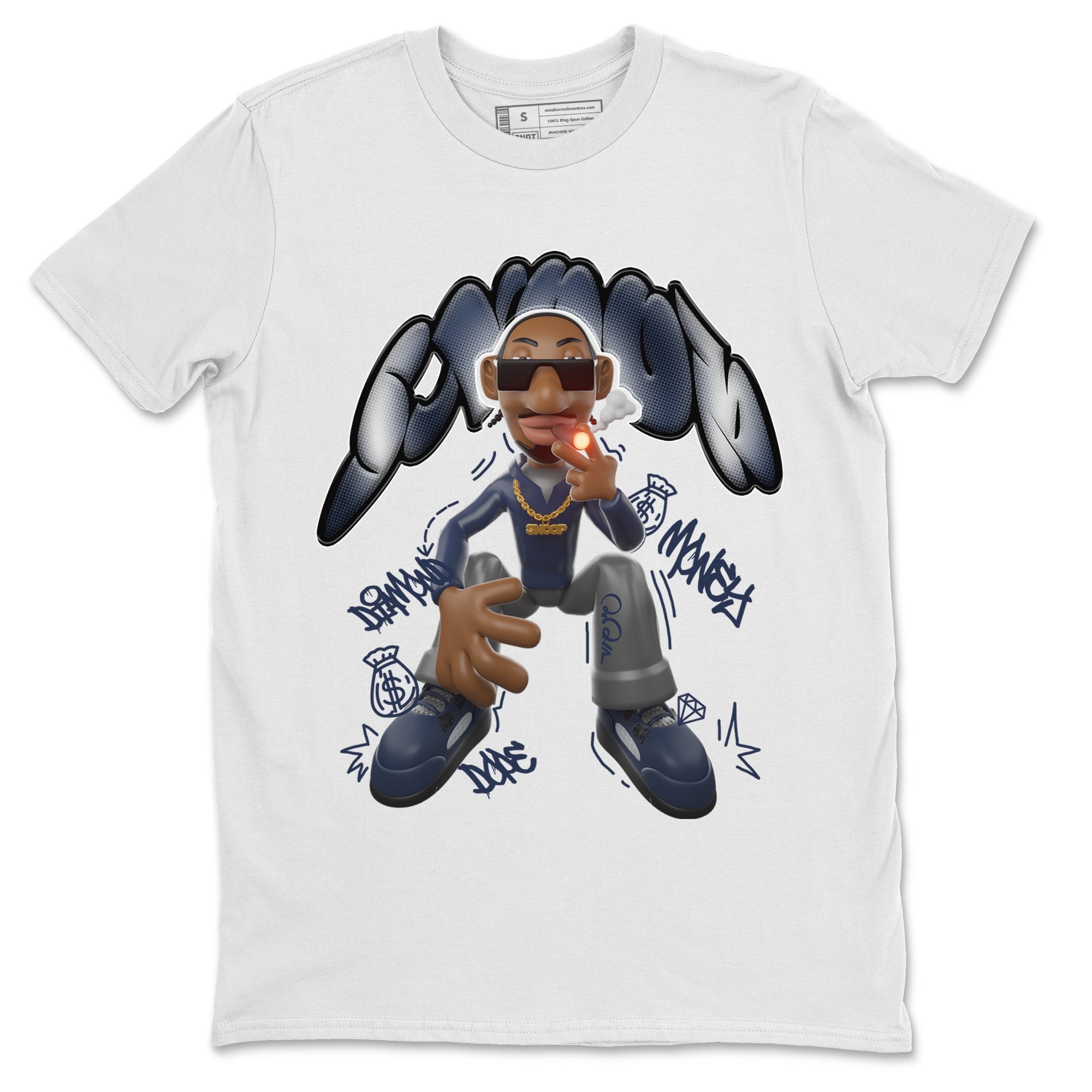Snoop snkmatch Tee - Air Jordan 5 Georgetown