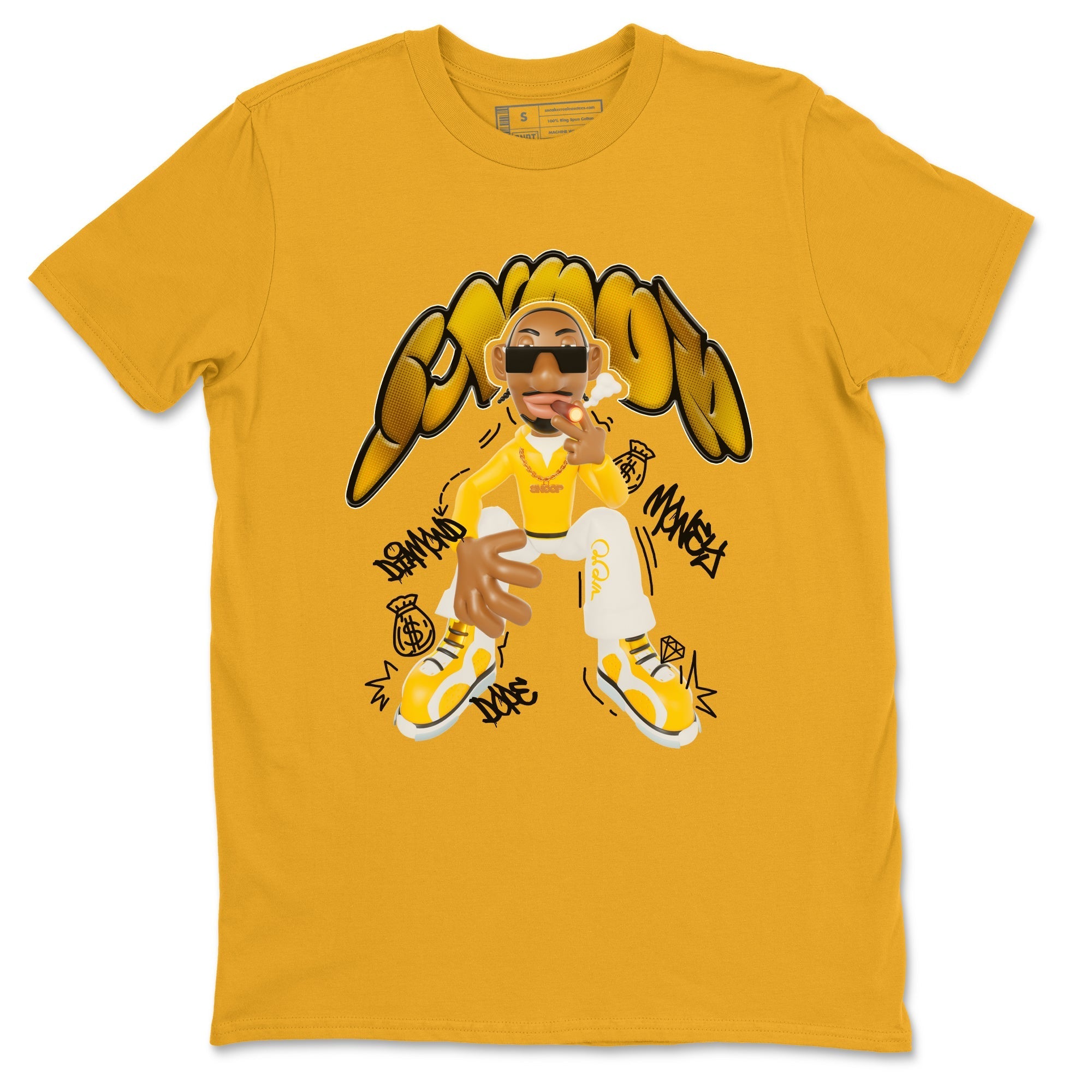 Snoop snkmatch Tee - Air Jordan 6 Yellow Ochre