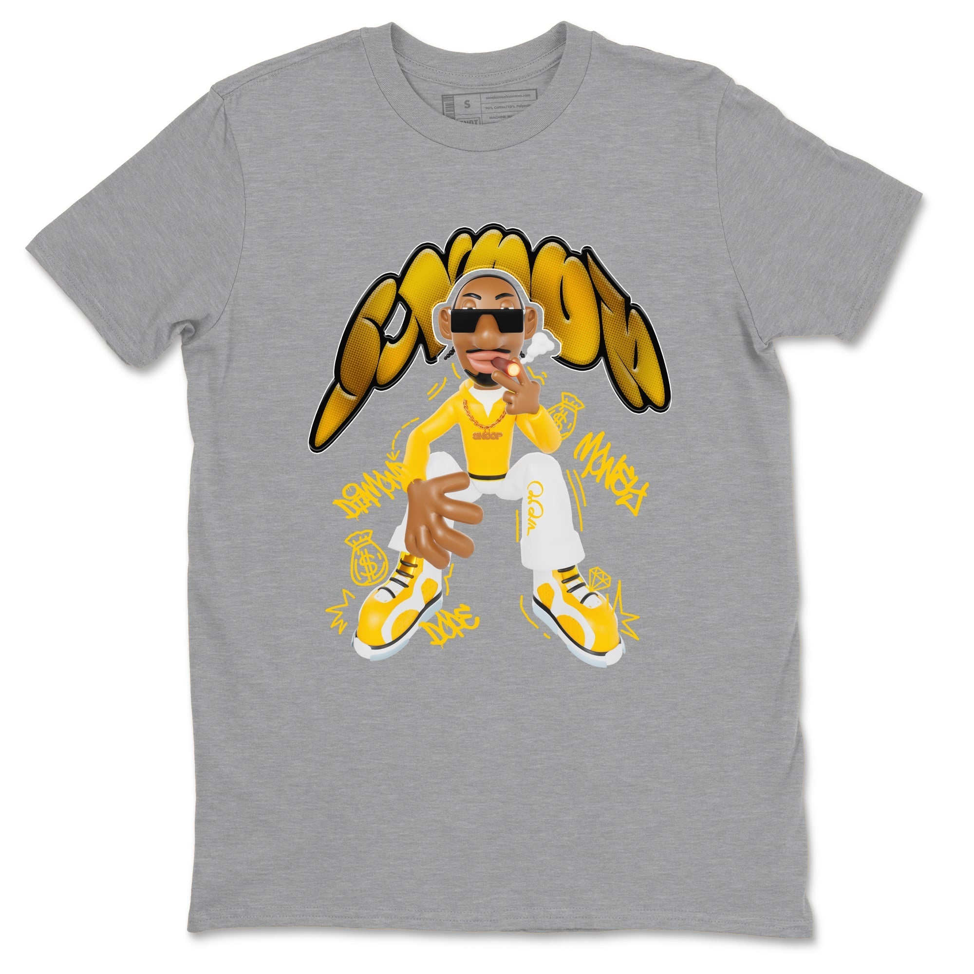 Snoop snkmatch Tee - Air Jordan 6 Yellow Ochre