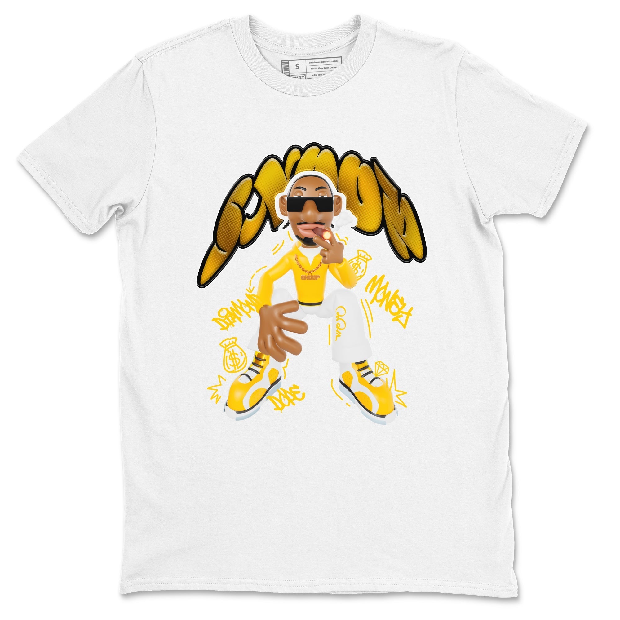 Snoop snkmatch Tee - Air Jordan 6 Yellow Ochre