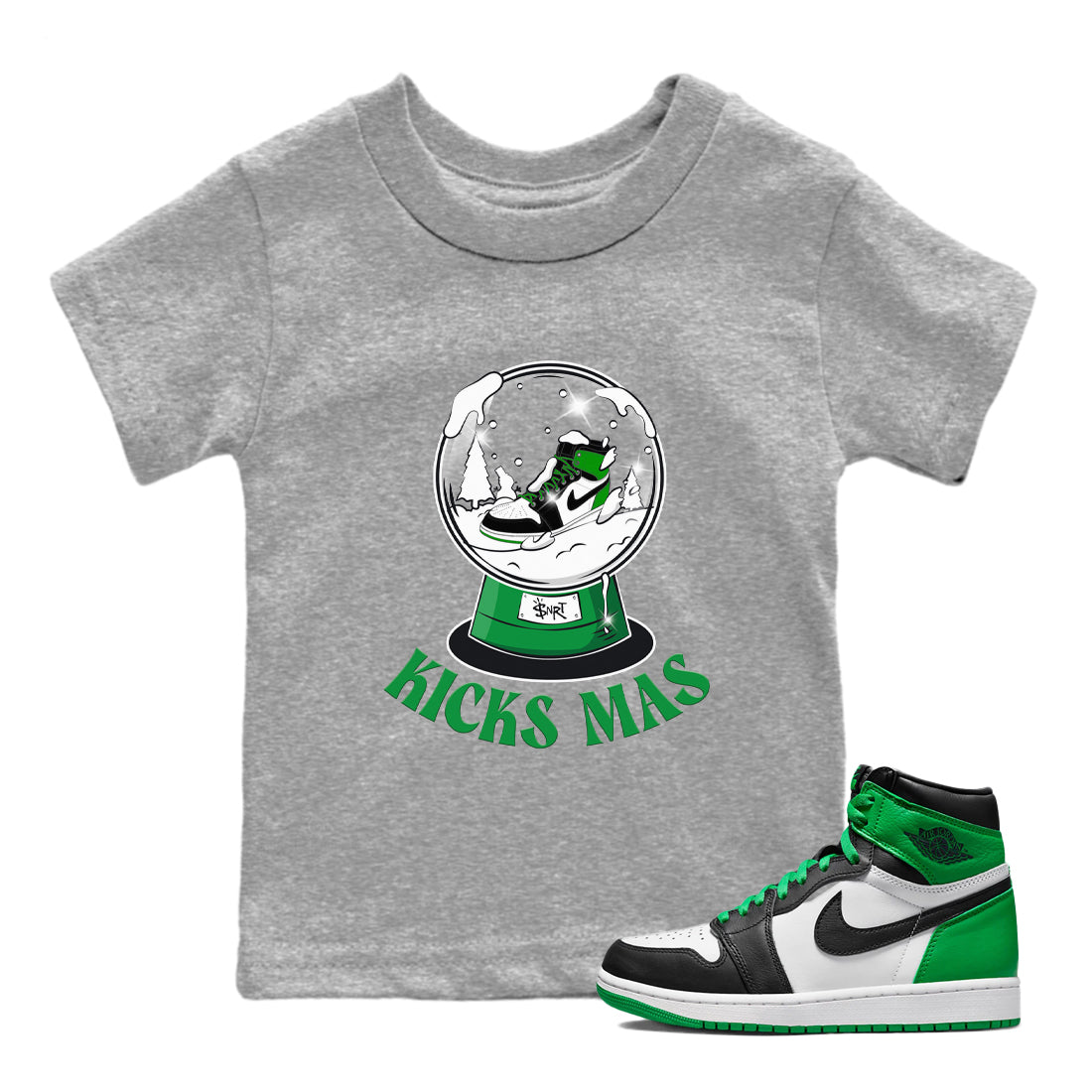 Snow Ball snkmatch Tee Kids - Air Jordan 1 Celtics