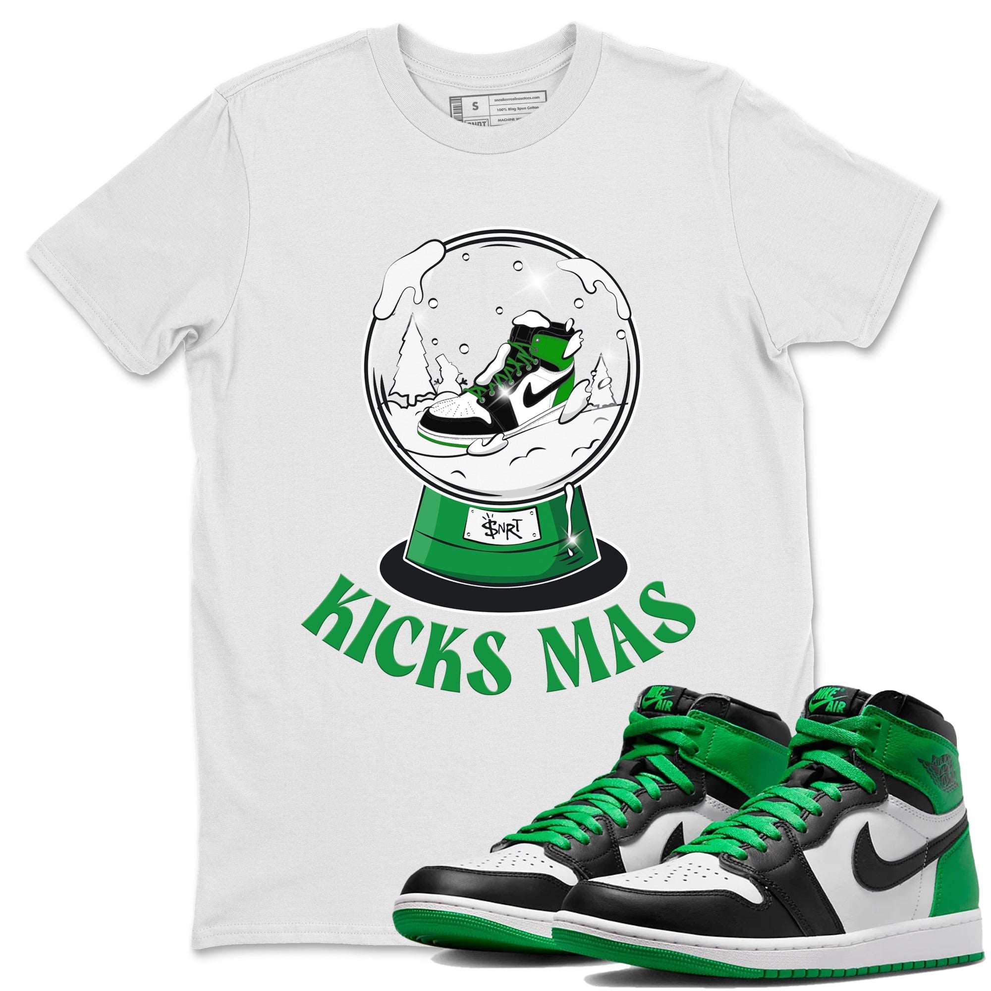 Snow Ball snkmatch Tee - Air Jordan 1 Celtics