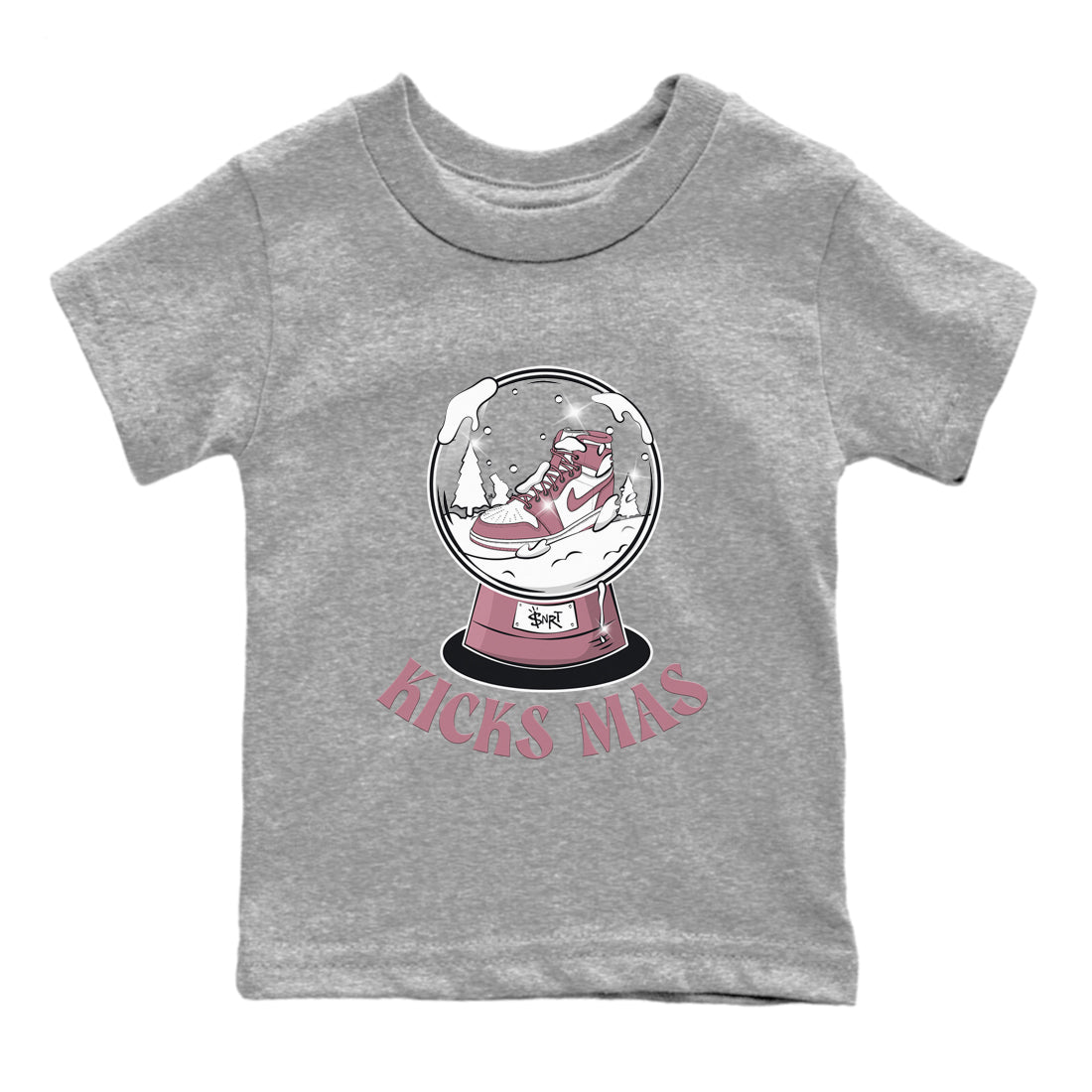 Snow Ball snkmatch Tee Kids - Air Jordan 1 Mauve