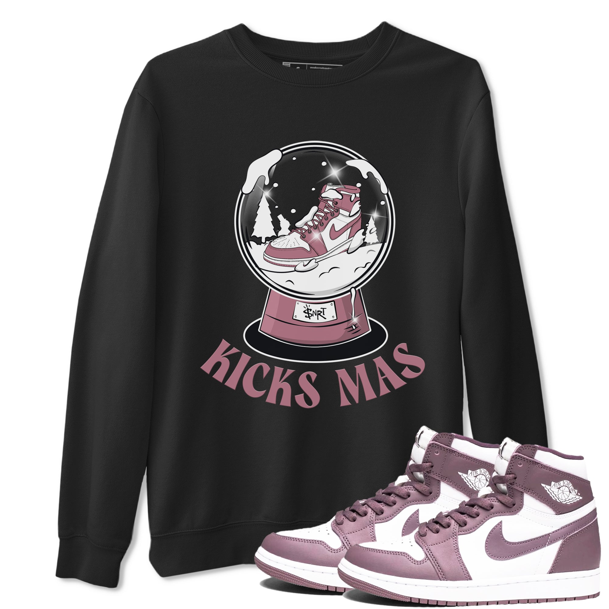 Snow Ball snkmatch Tee - Air Jordan 1 Mauve