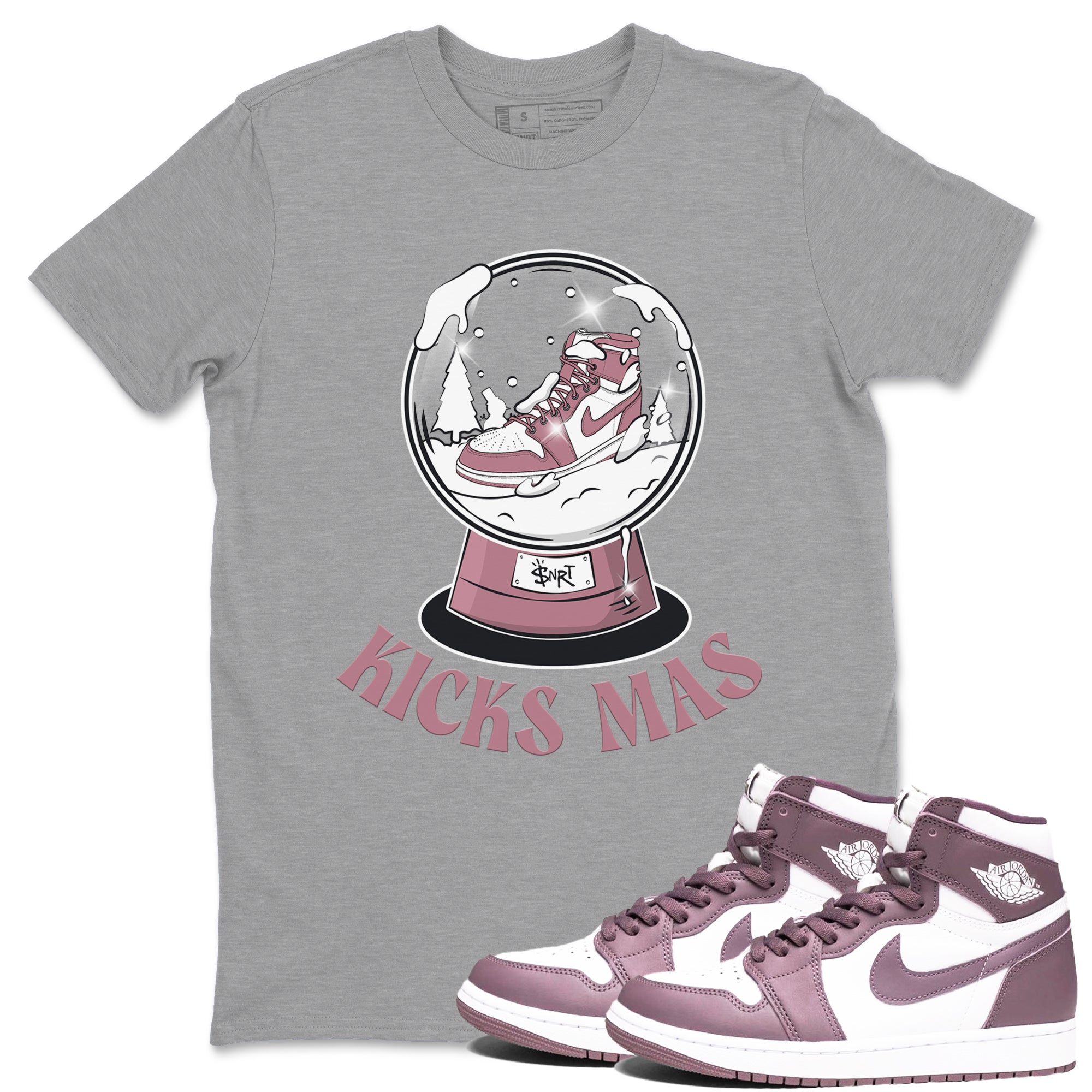 Snow Ball snkmatch Tee - Air Jordan 1 Mauve