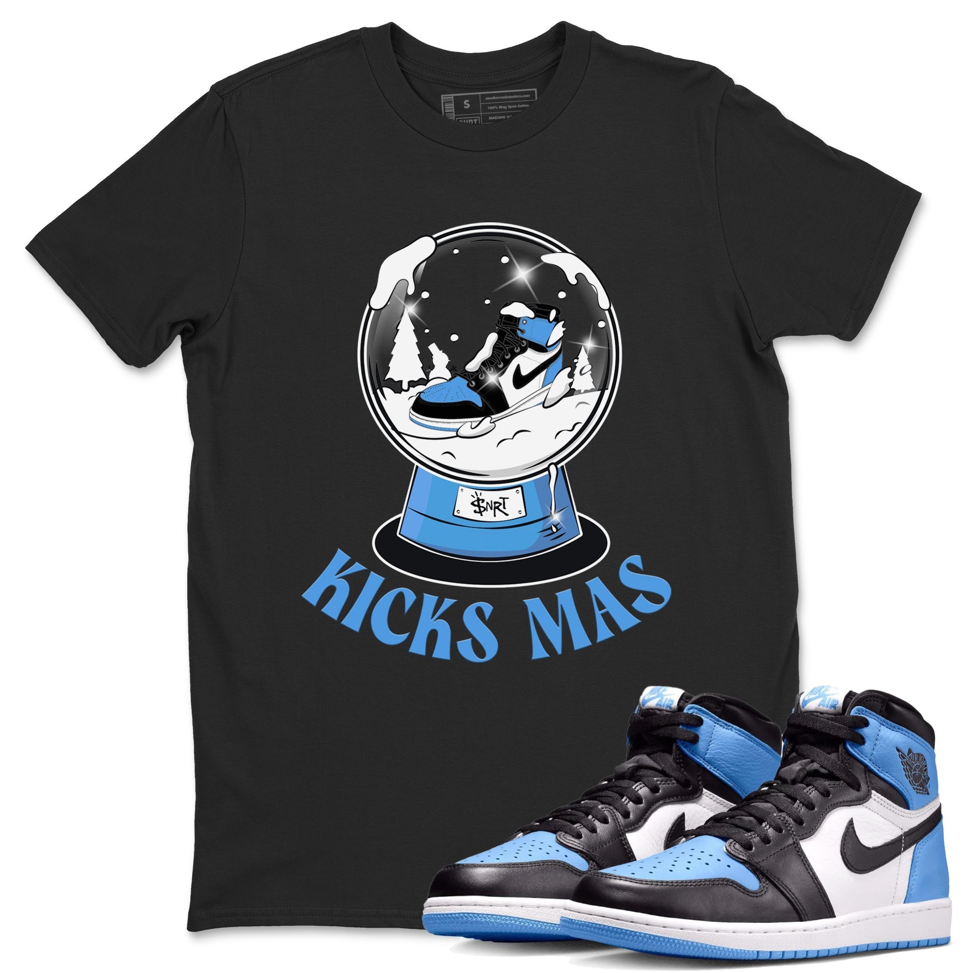 Snow Ball snkmatch Tee - Air Jordan 1 UNC Toe