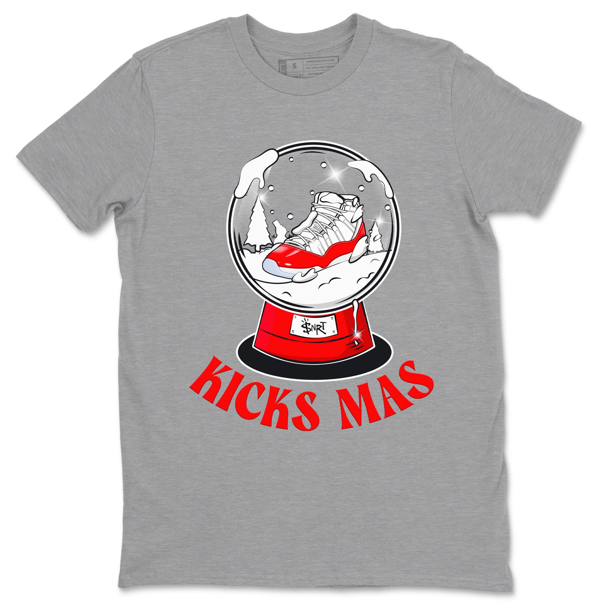 Snow Ball snkmatch Tee - Air Jordan 11 Cherry