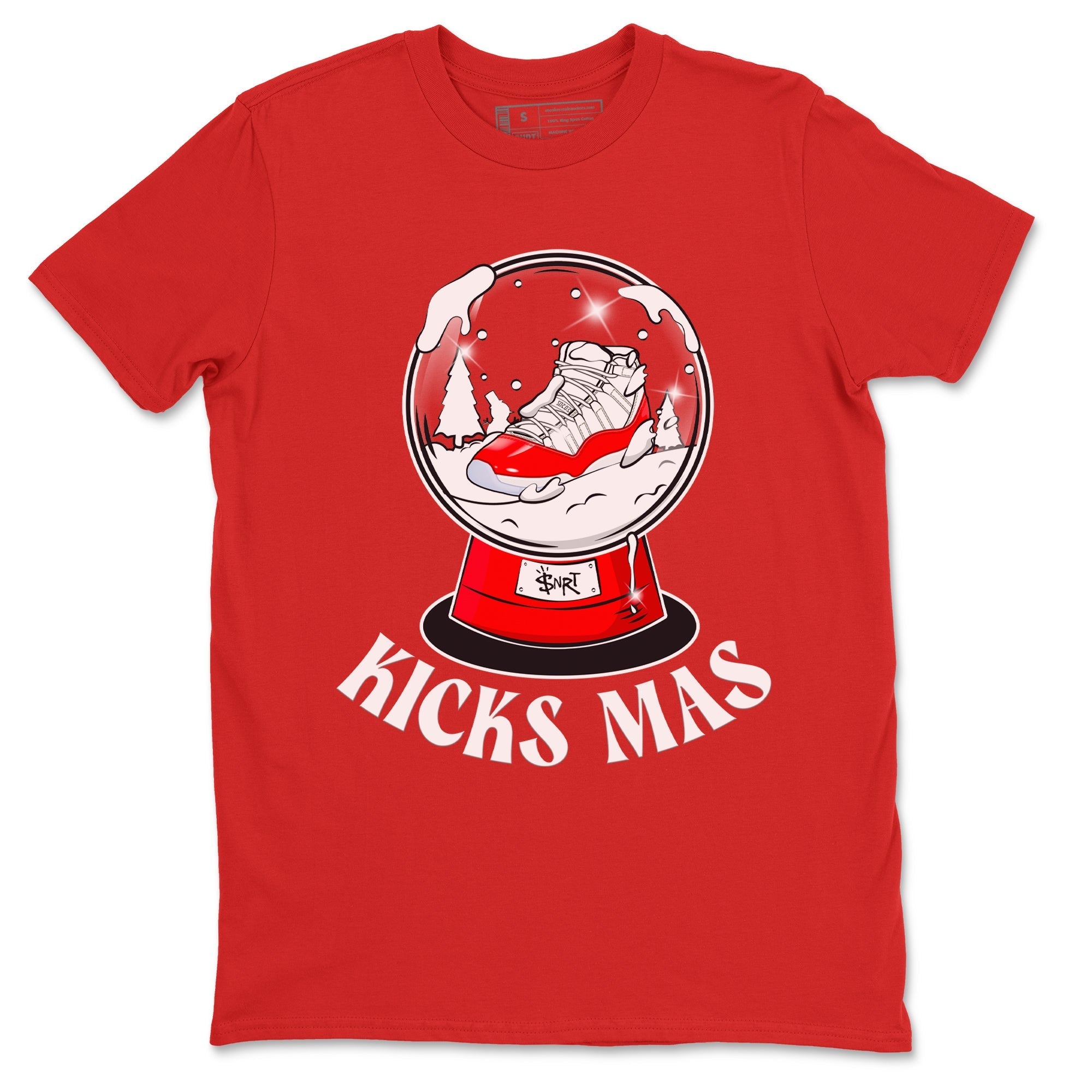 Snow Ball snkmatch Tee - Air Jordan 11 Cherry