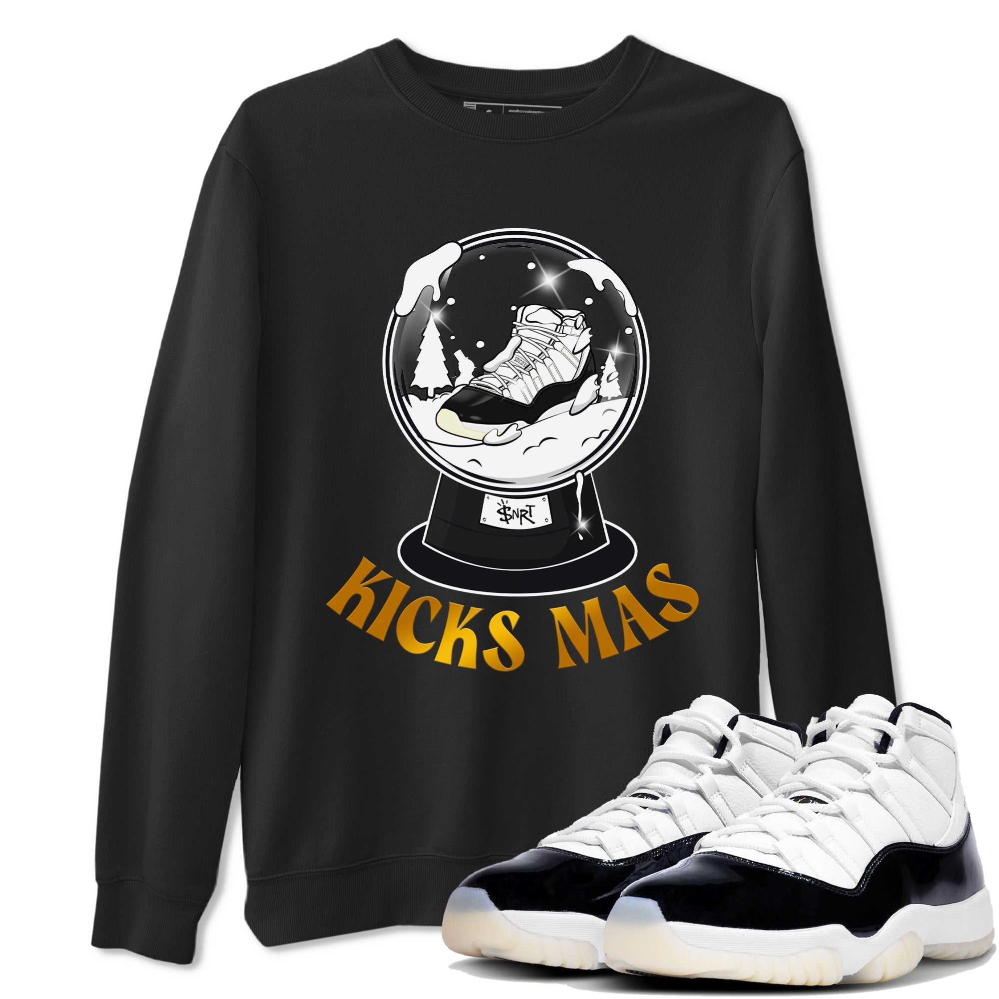 Snow Ball snkmatch Tee - Air Jordan 11 Gratitude