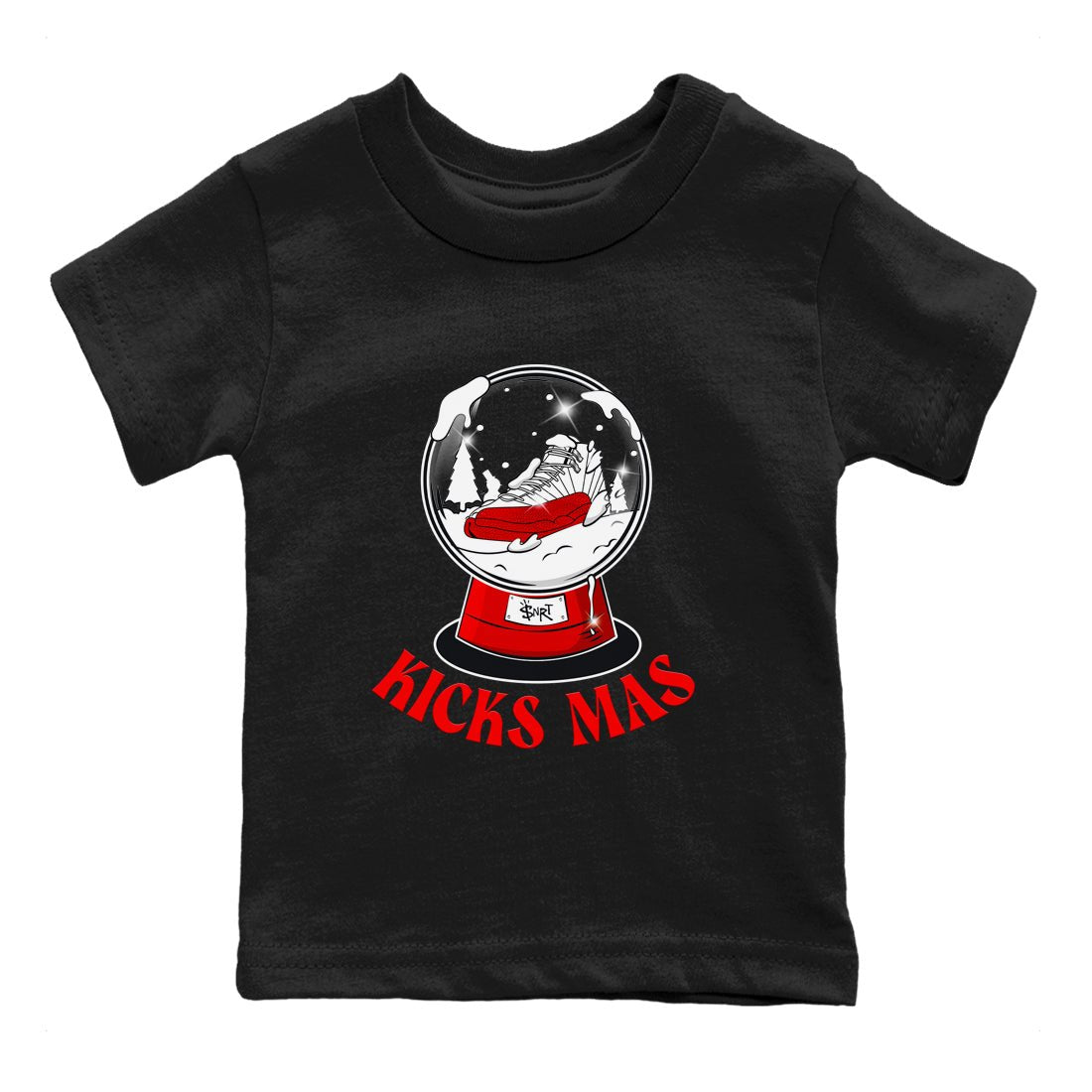 Snow Ball snkmatch Tee Kids - Air Jordan 12 Cherry