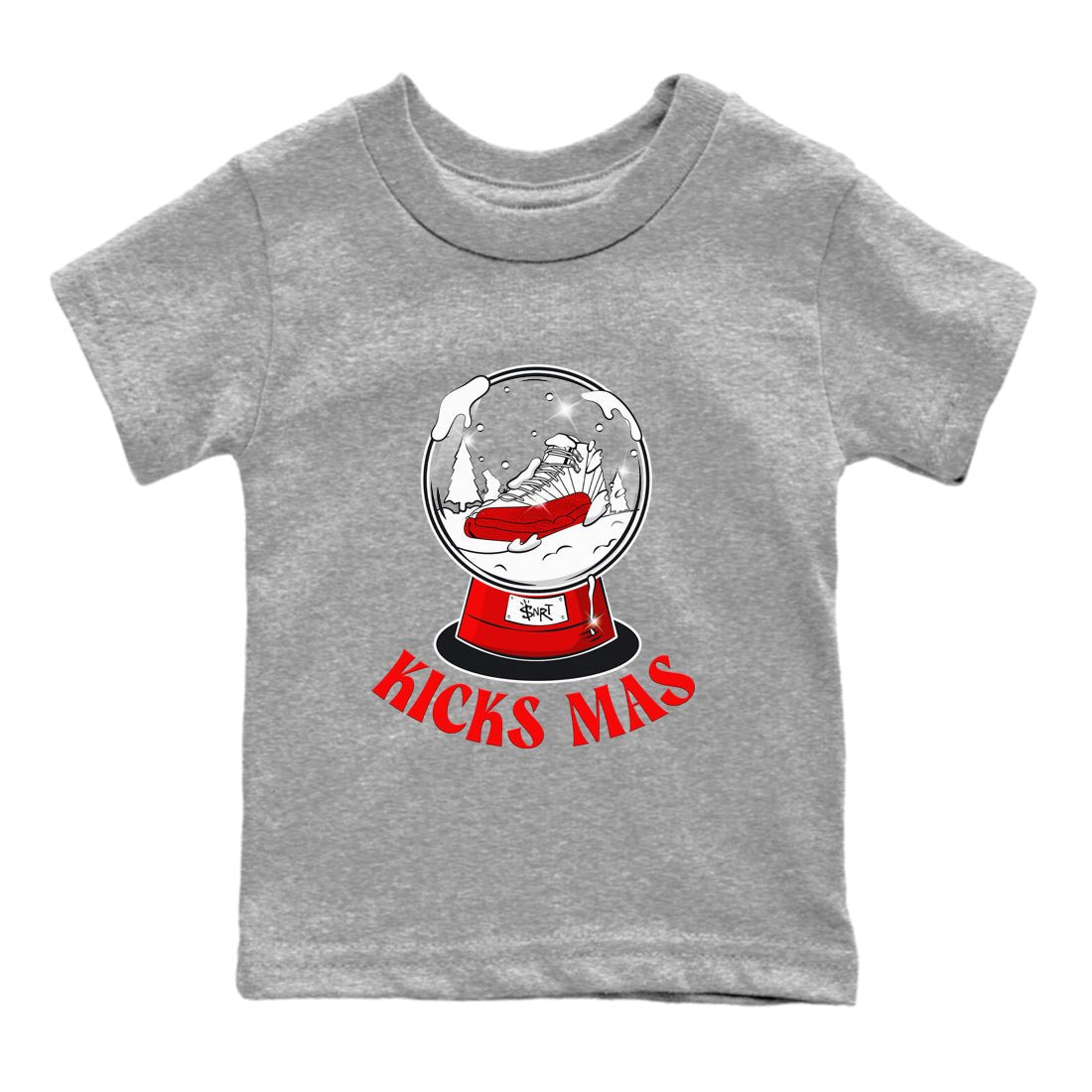 Snow Ball snkmatch Tee Kids - Air Jordan 12 Cherry