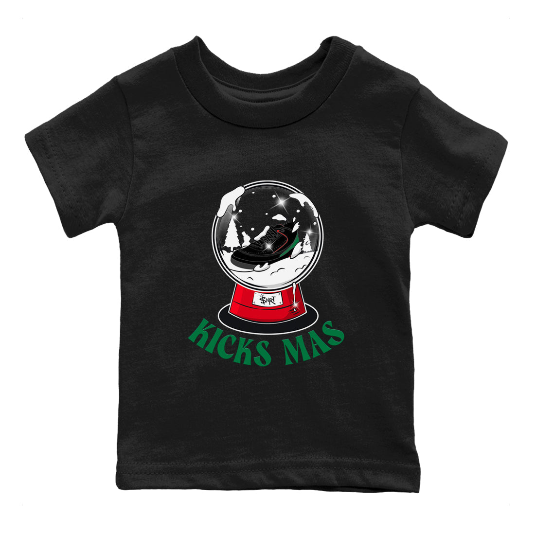 Snow Ball snkmatch Tee Kids - Air Jordan 2 Christmas