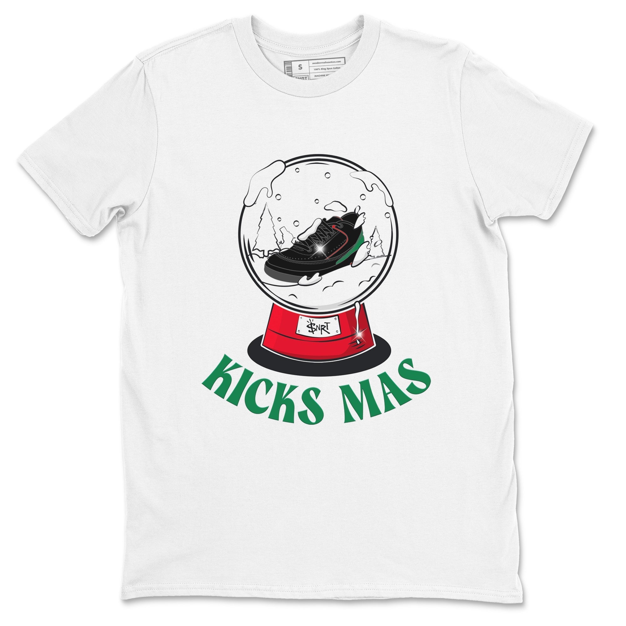 Snow Ball snkmatch Tee - Air Jordan 2 Christmas