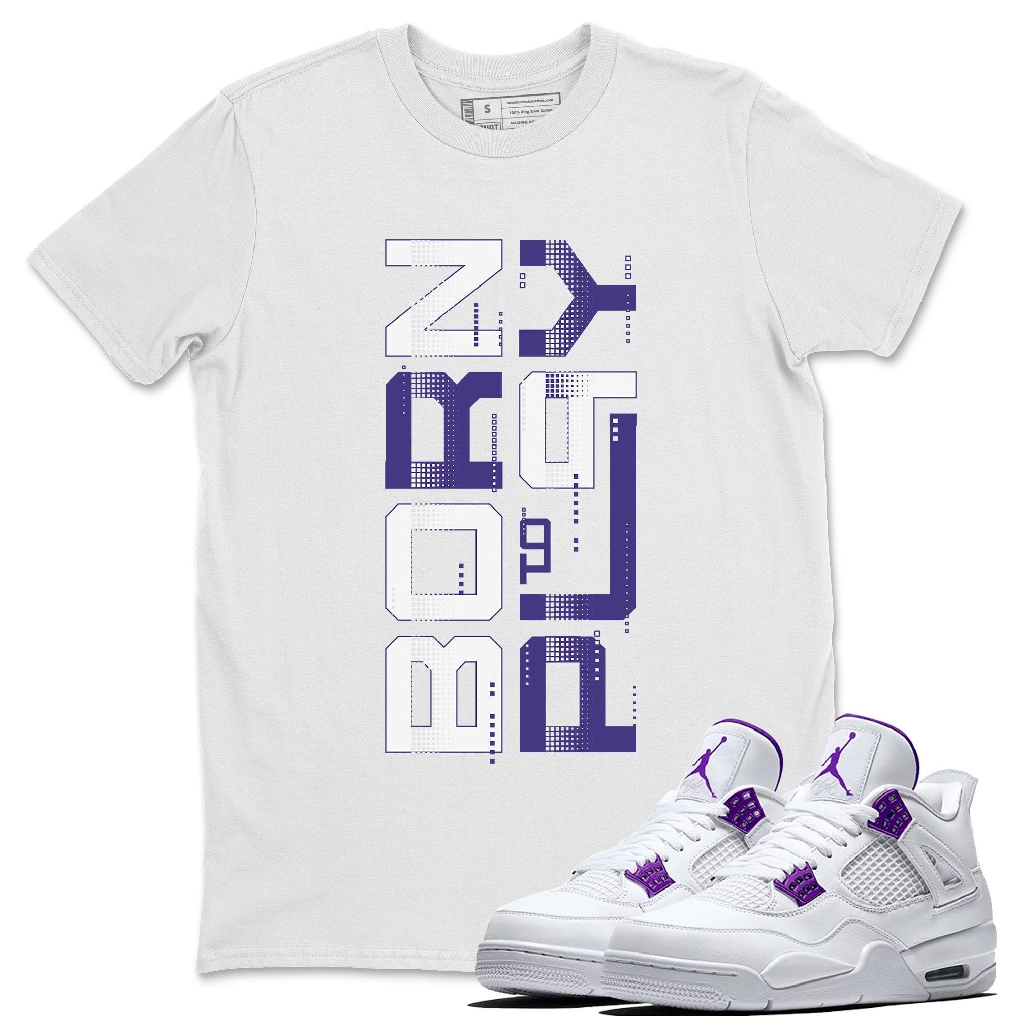 Born To Play Unisex Tops - Air Jordan 4 Court Purple