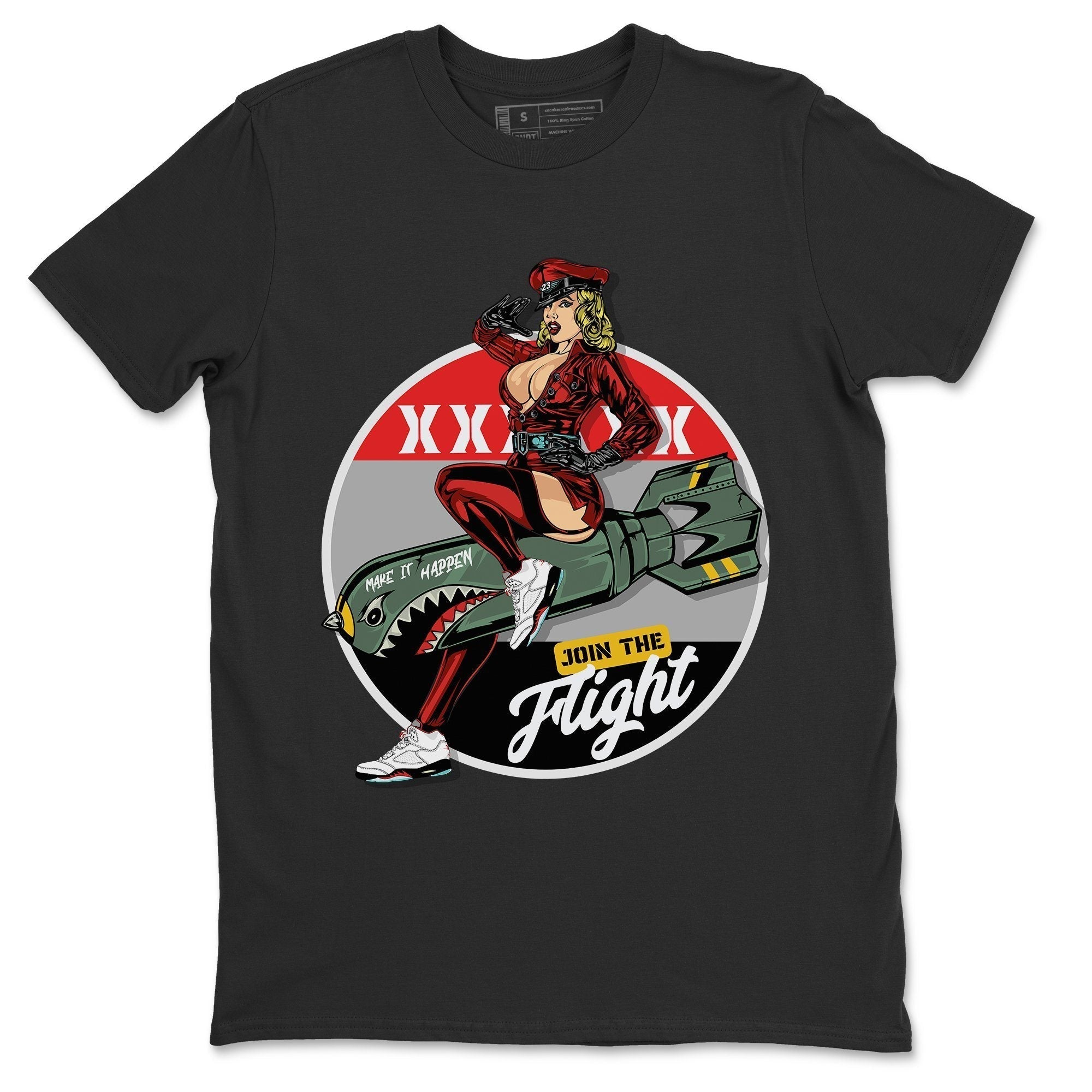 Pin Up Girl Unisex Tops - Air Jordan 5 Fire Red