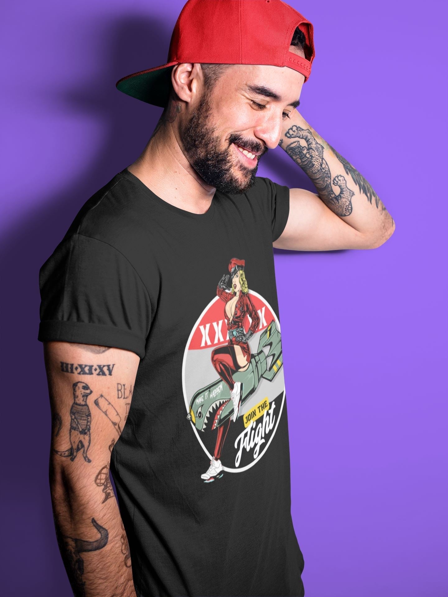 Pin Up Girl Unisex Tops - Air Jordan 5 Fire Red