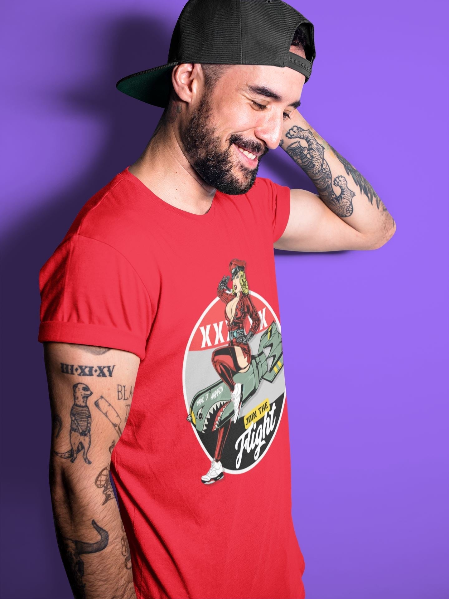 Pin Up Girl Unisex Tops - Air Jordan 5 Fire Red