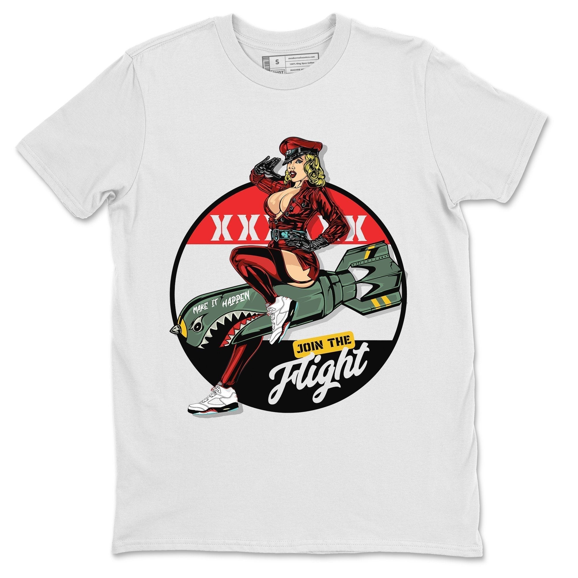 Pin Up Girl Unisex Tops - Air Jordan 5 Fire Red