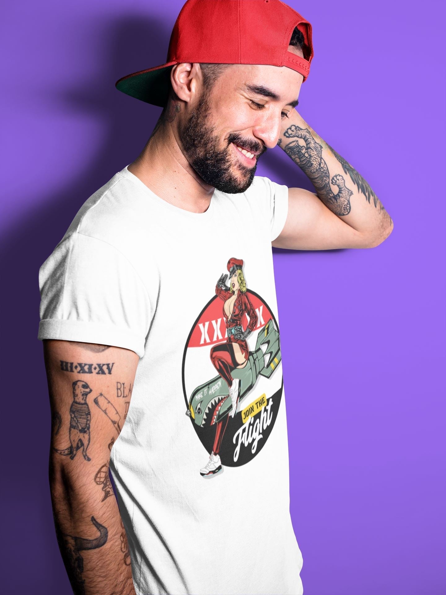 Pin Up Girl Unisex Tops - Air Jordan 5 Fire Red