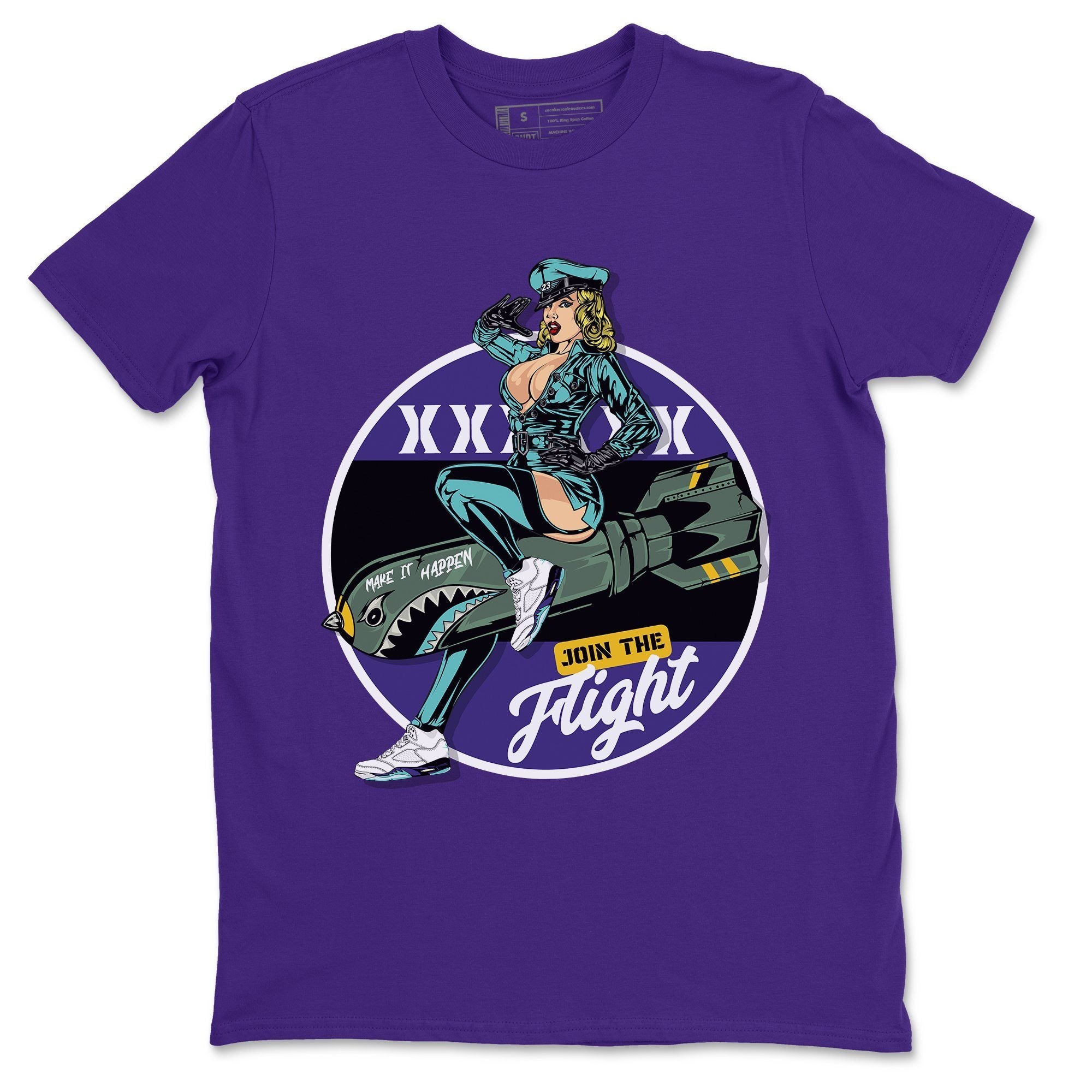Pin Up Girl Unisex Tops - Air Jordan 5 Retro Grape