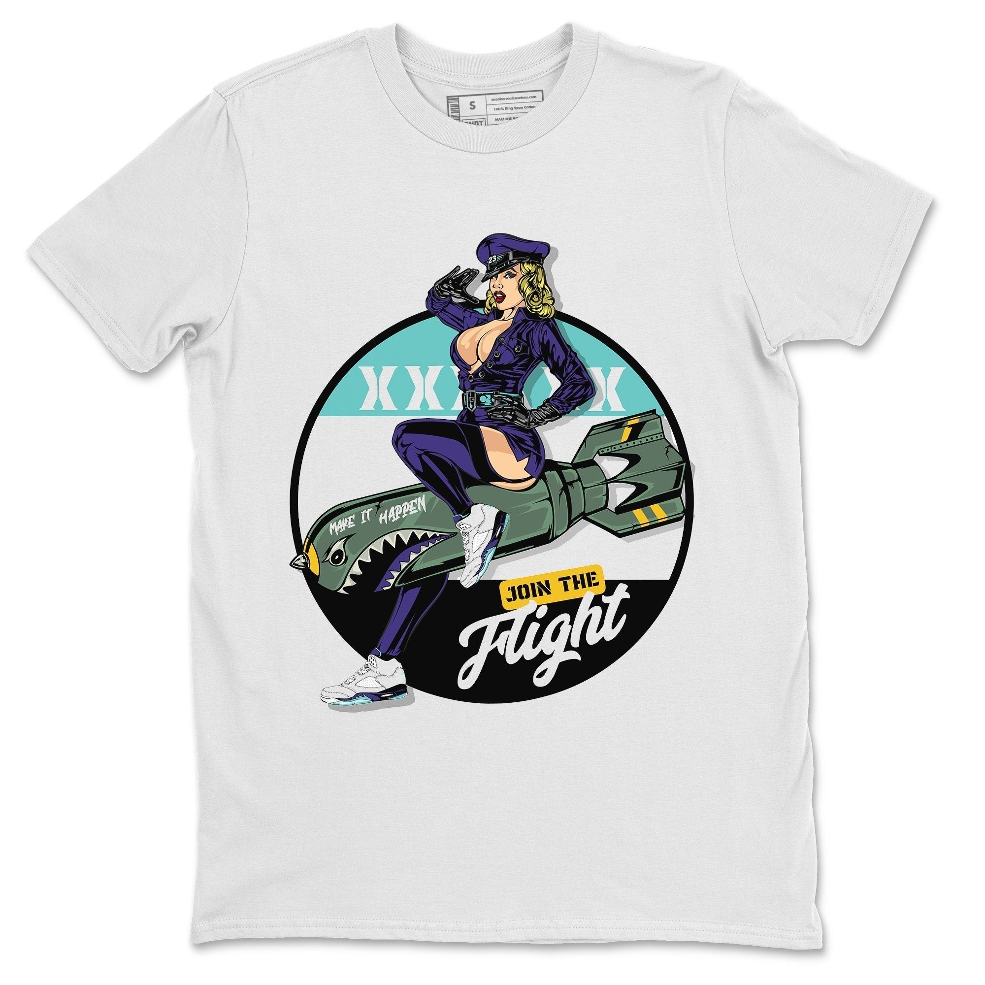 Pin Up Girl Unisex Tops - Air Jordan 5 Retro Grape