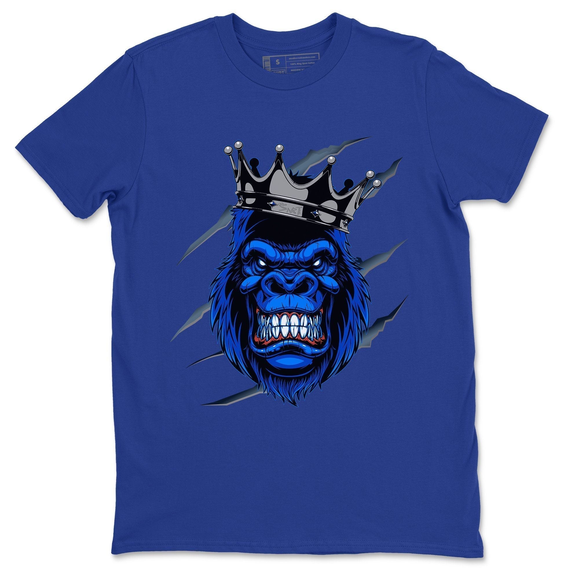 Ferocious Gorilla Unisex Tops - Air Jordan 1 Royal Black