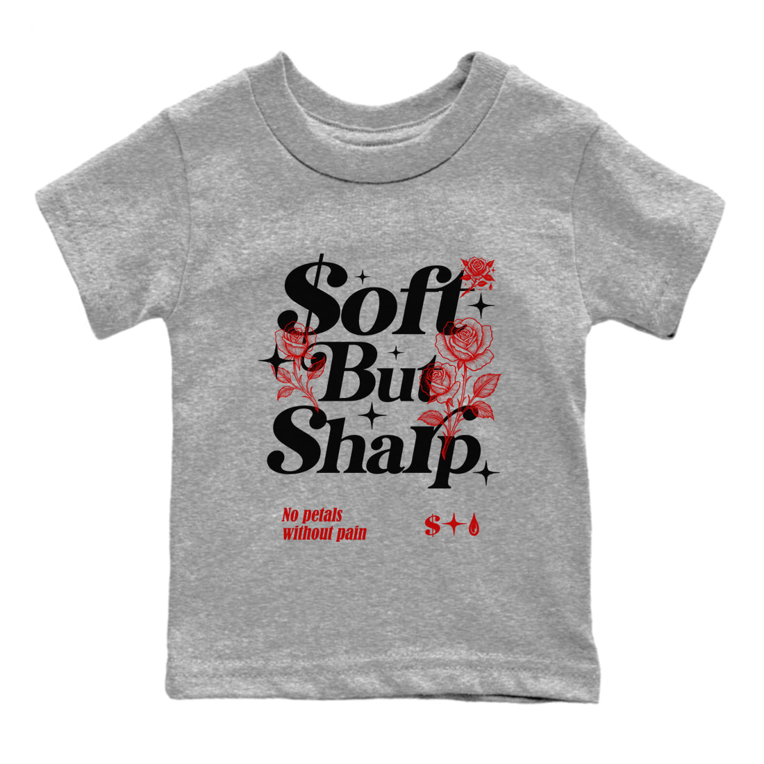 Soft but Sharp snkmatch Tees Kids - Air Jordan 11 Bred